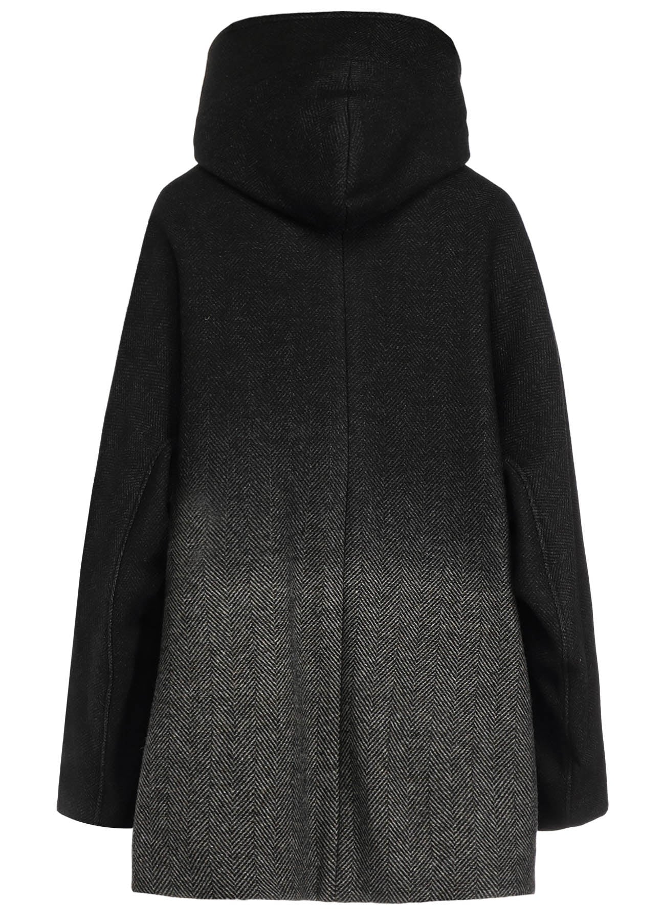 【9/20 12:00 Release】WOOL HERRINGBONE GRADATION SHORT COAT