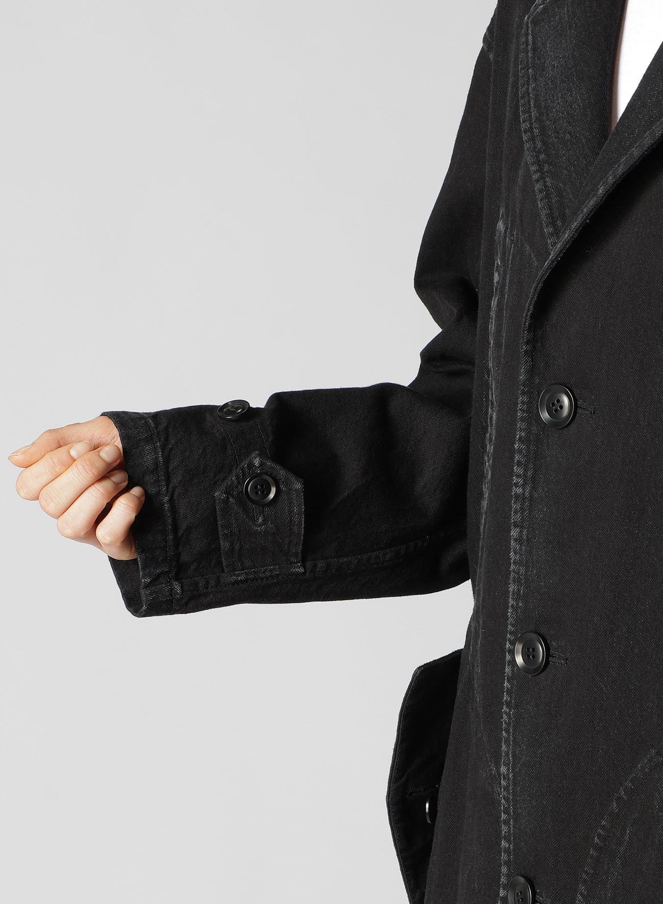 10OZ DENIM FLAP POCKET WORK COAT