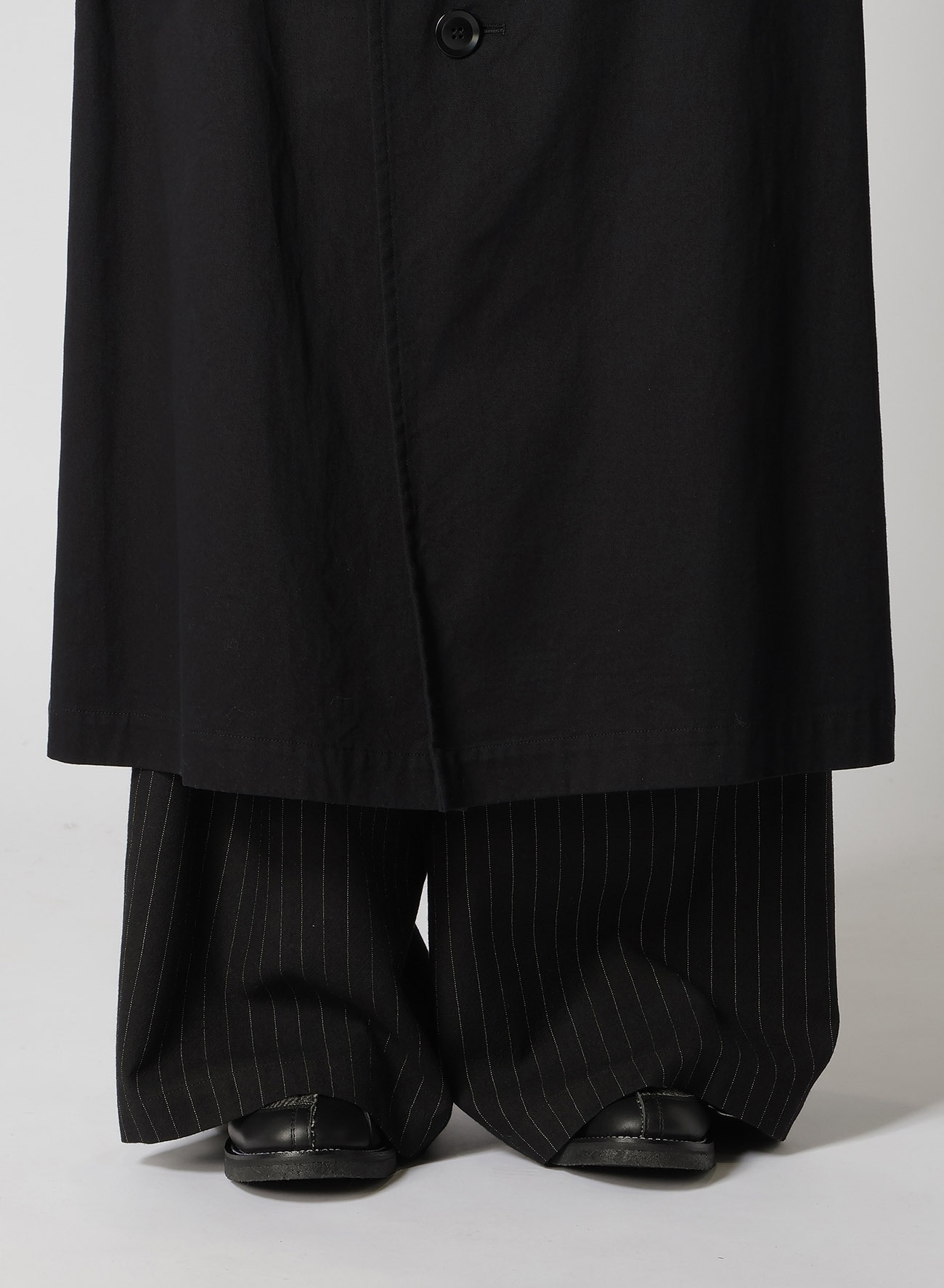 【8/9 12:00 Release】[Y's BORN PRODUCT] COTTON TWILL LONG CAPE COAT