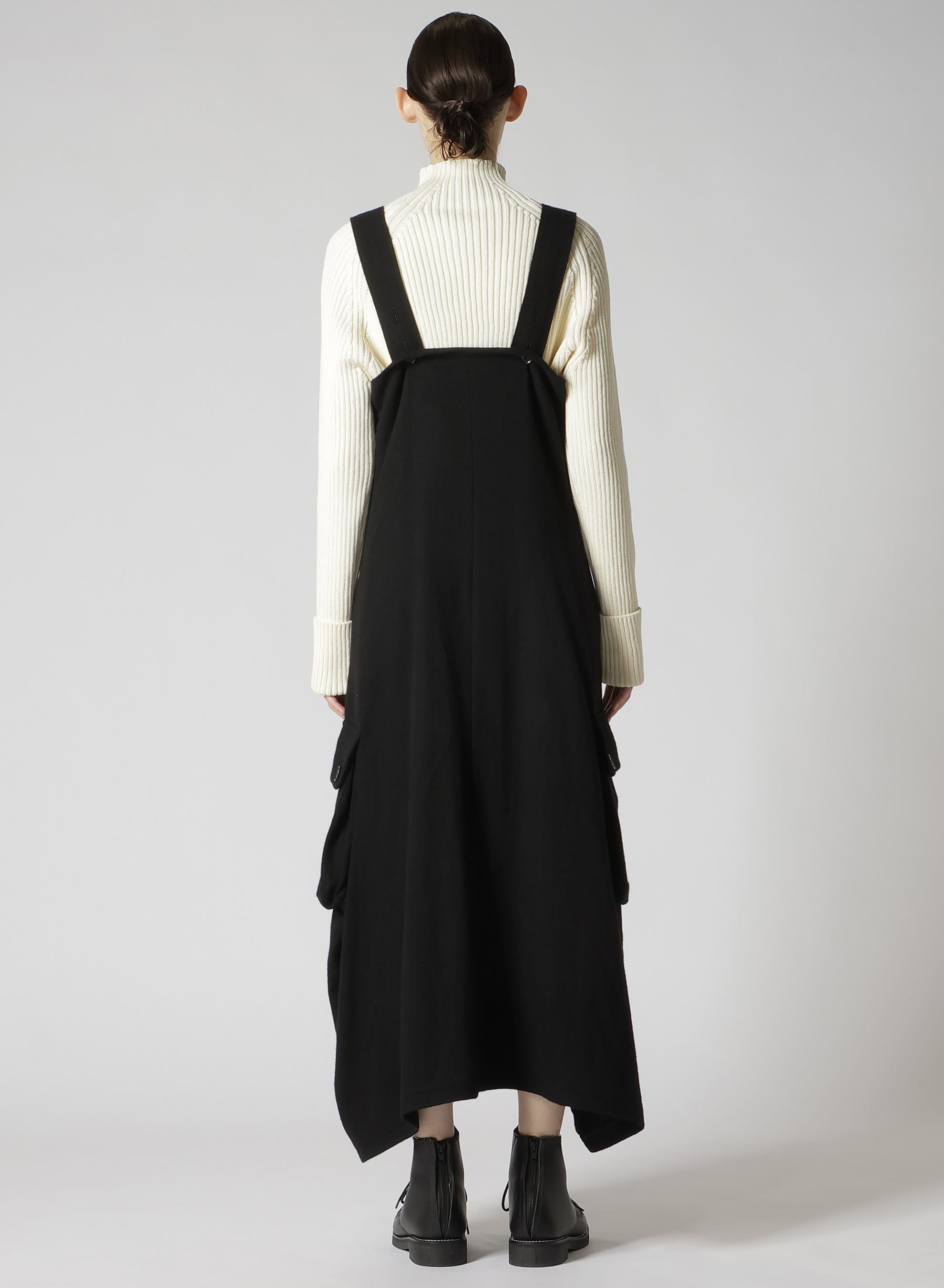 WOOL FLANNEL WORK DRESS