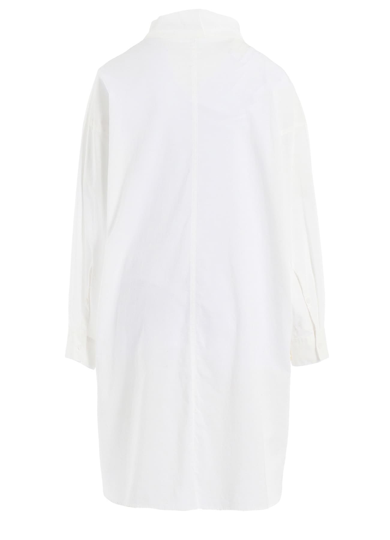 [Y's BORN PRODUCT] THIN COTTON TWILL SHIRT DRESS