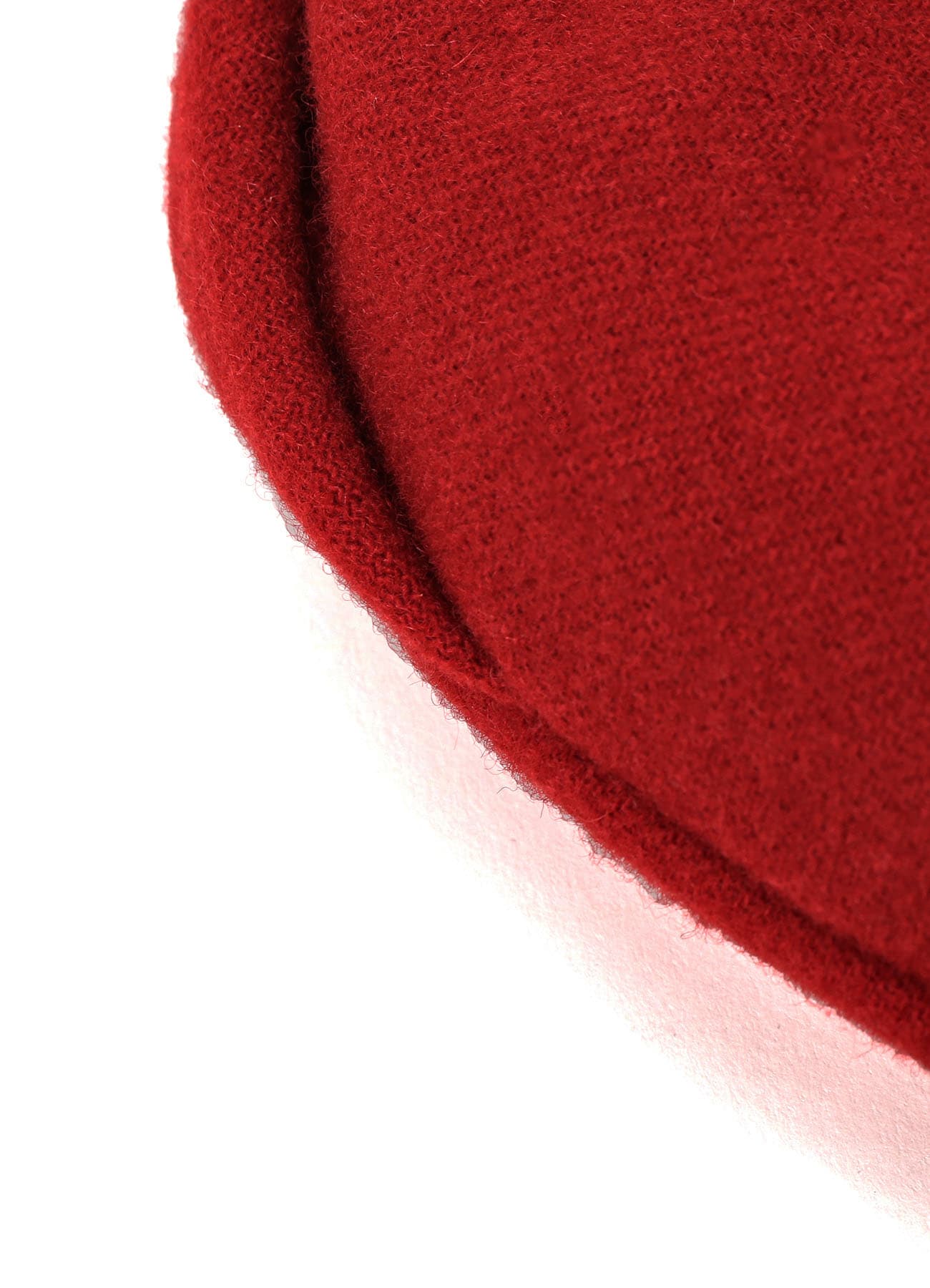 WOOL FLANNEL GATHERED BERET