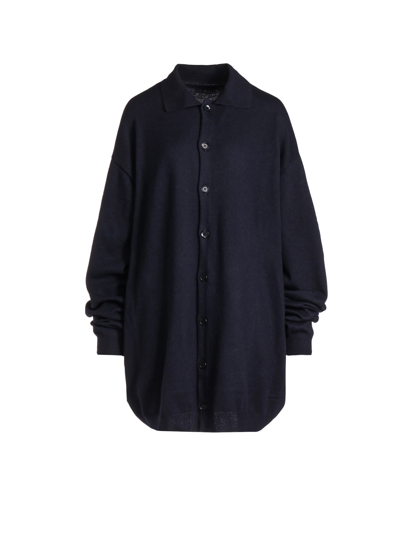 PLAIN STITCH INTARSIA BIG SHIRT