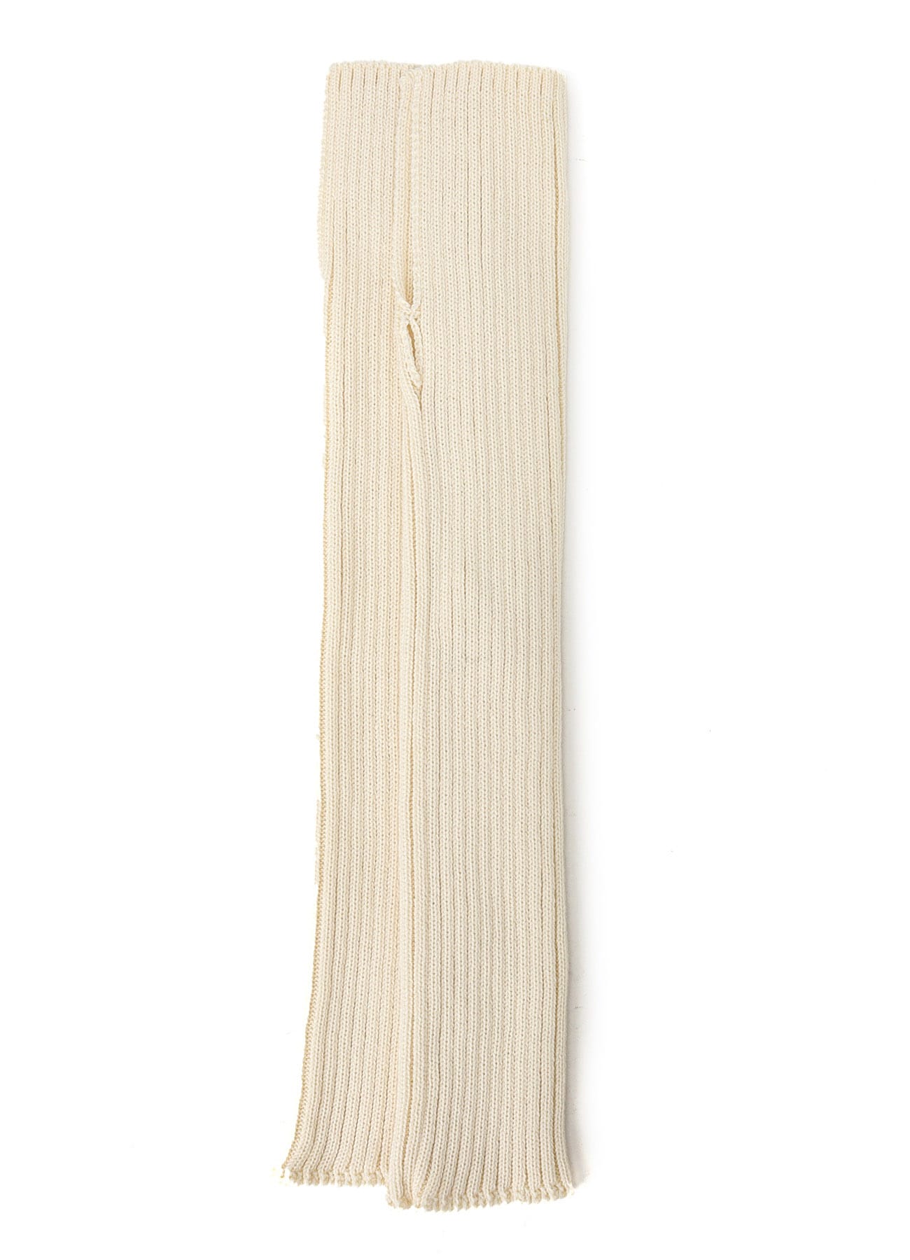 COTTON WOOL RIB ARM WARMER