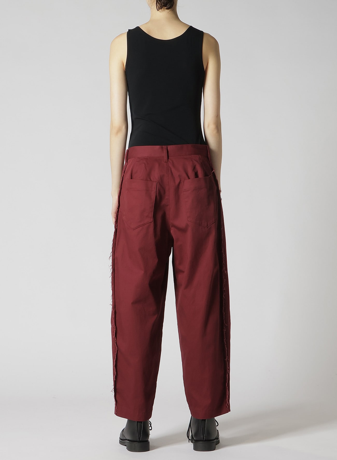 [Y's BORN PRODUCT] COTTON TWILL CUT LINE KNEE PANTS