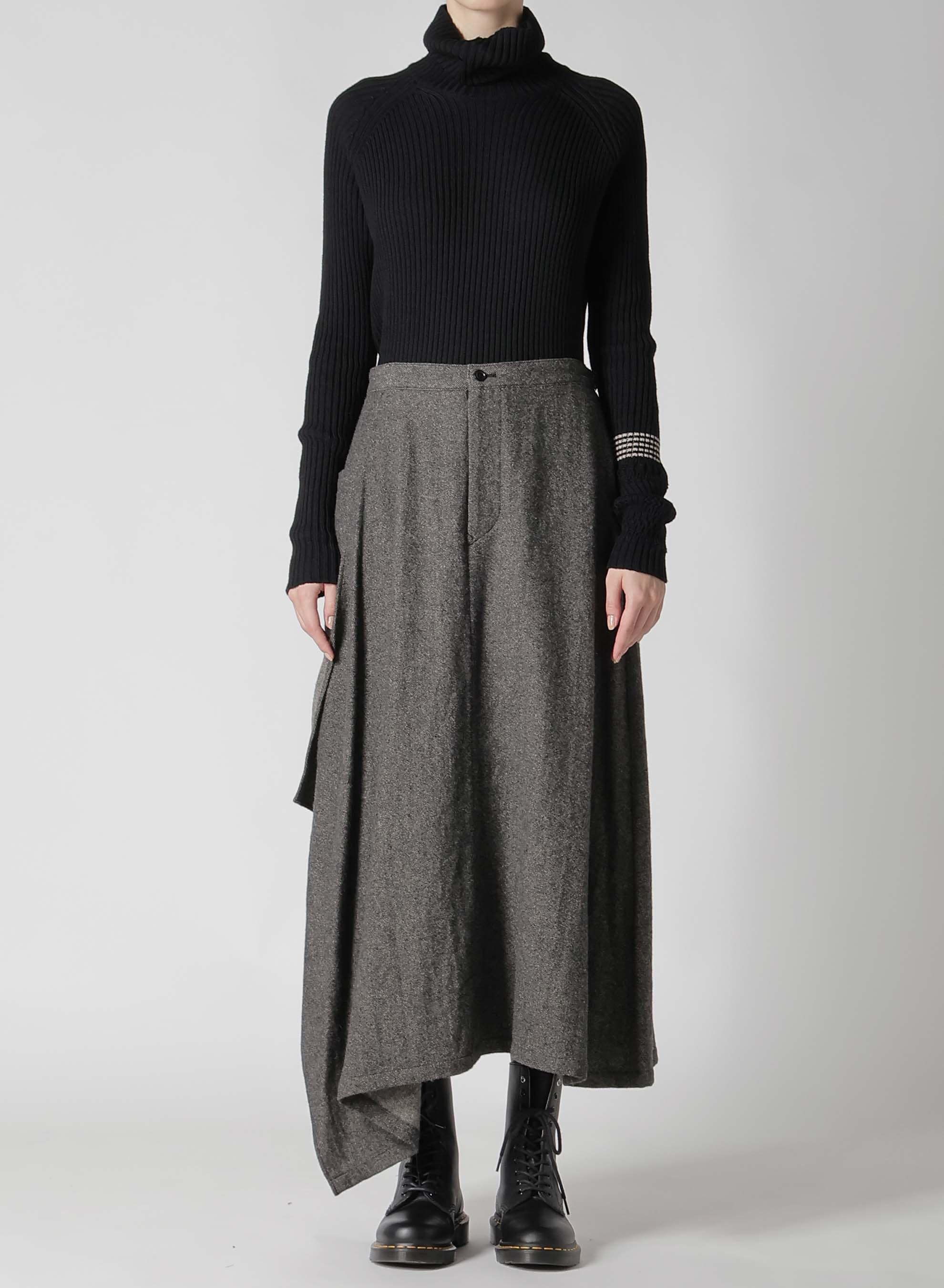 【9/20 12:00 Release】WOOL FLANNEL FLARE SKIRT