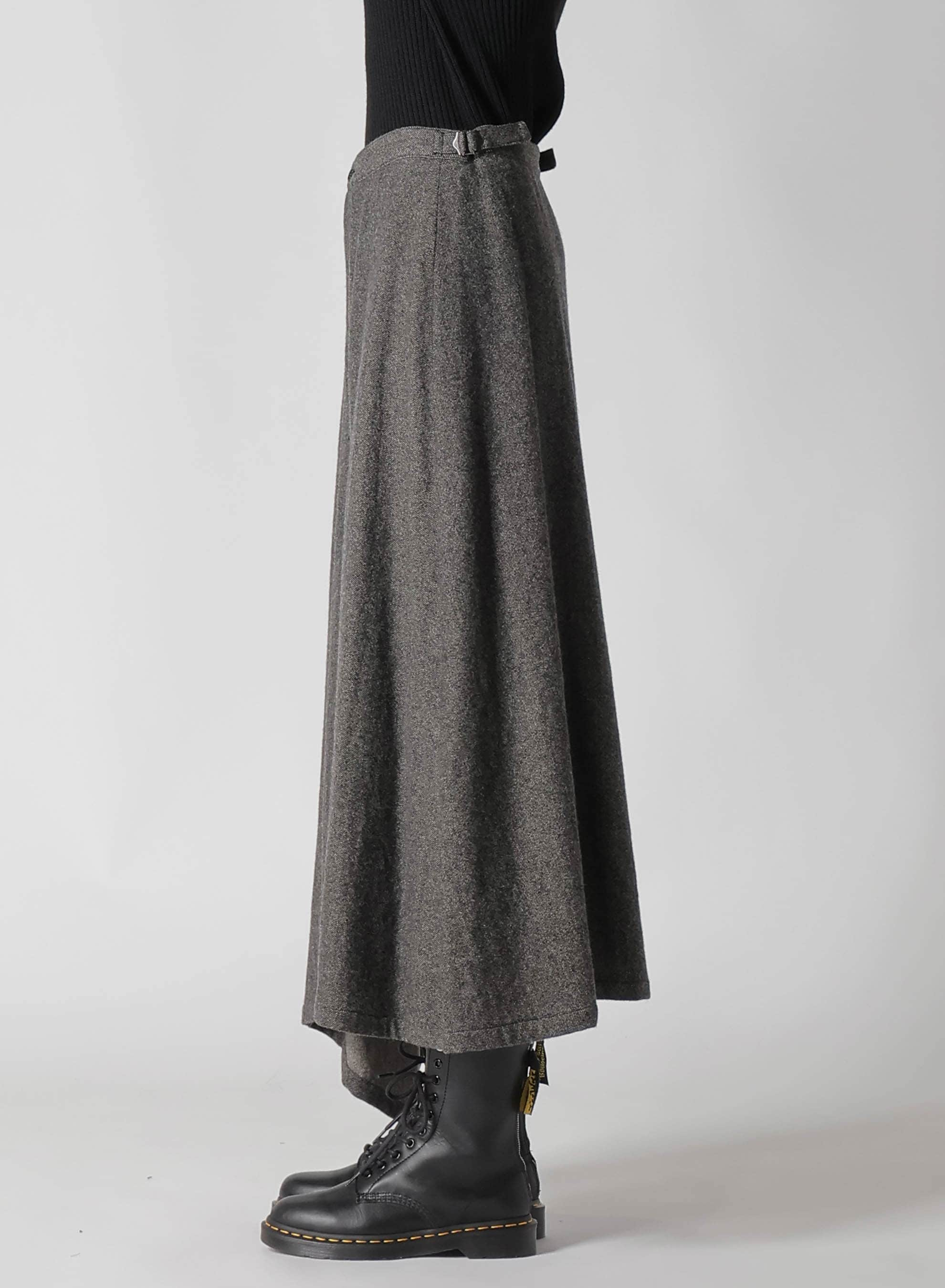 【9/20 12:00 Release】WOOL FLANNEL FLARE SKIRT