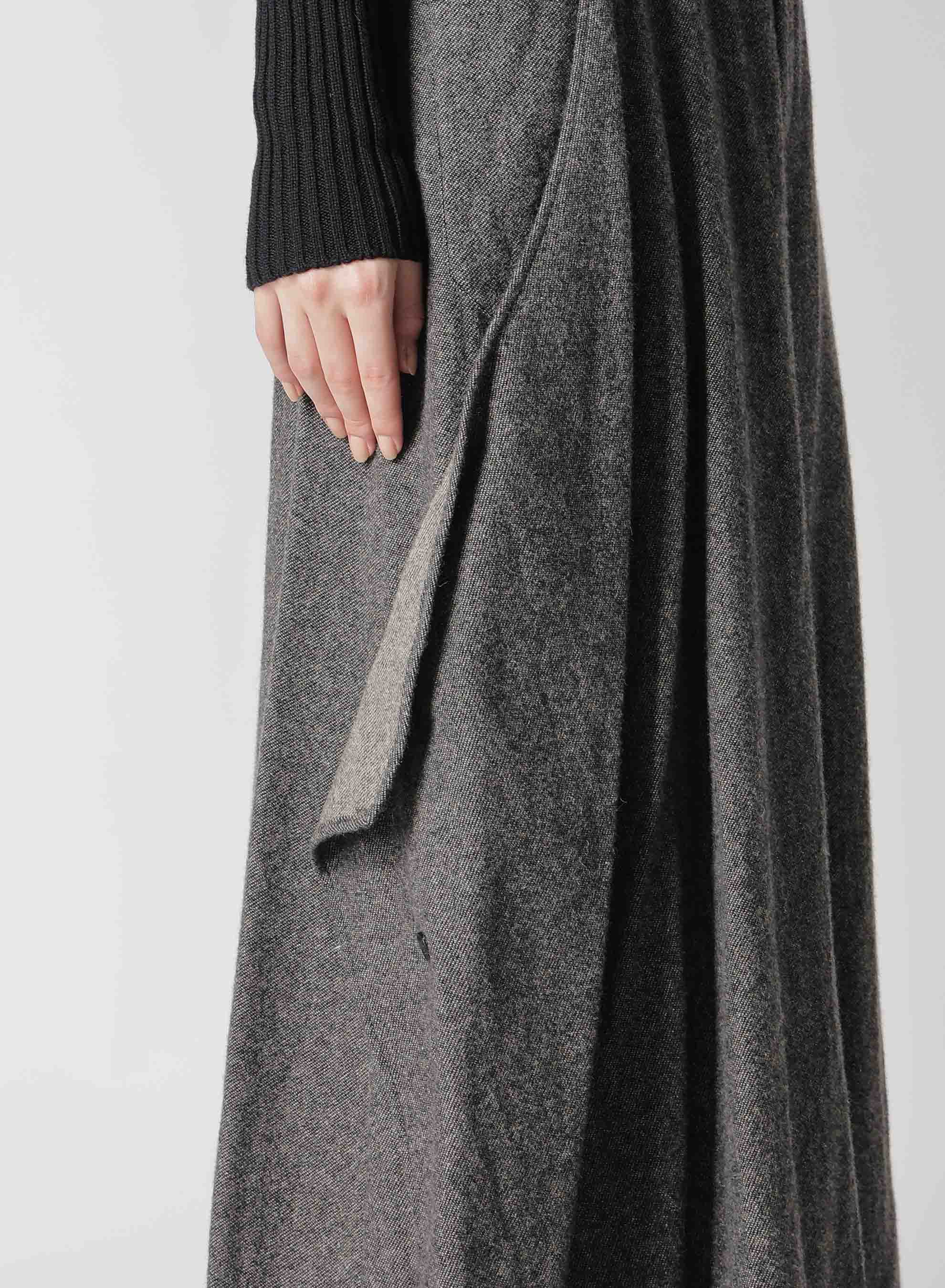 【9/20 12:00 Release】WOOL FLANNEL FLARE SKIRT