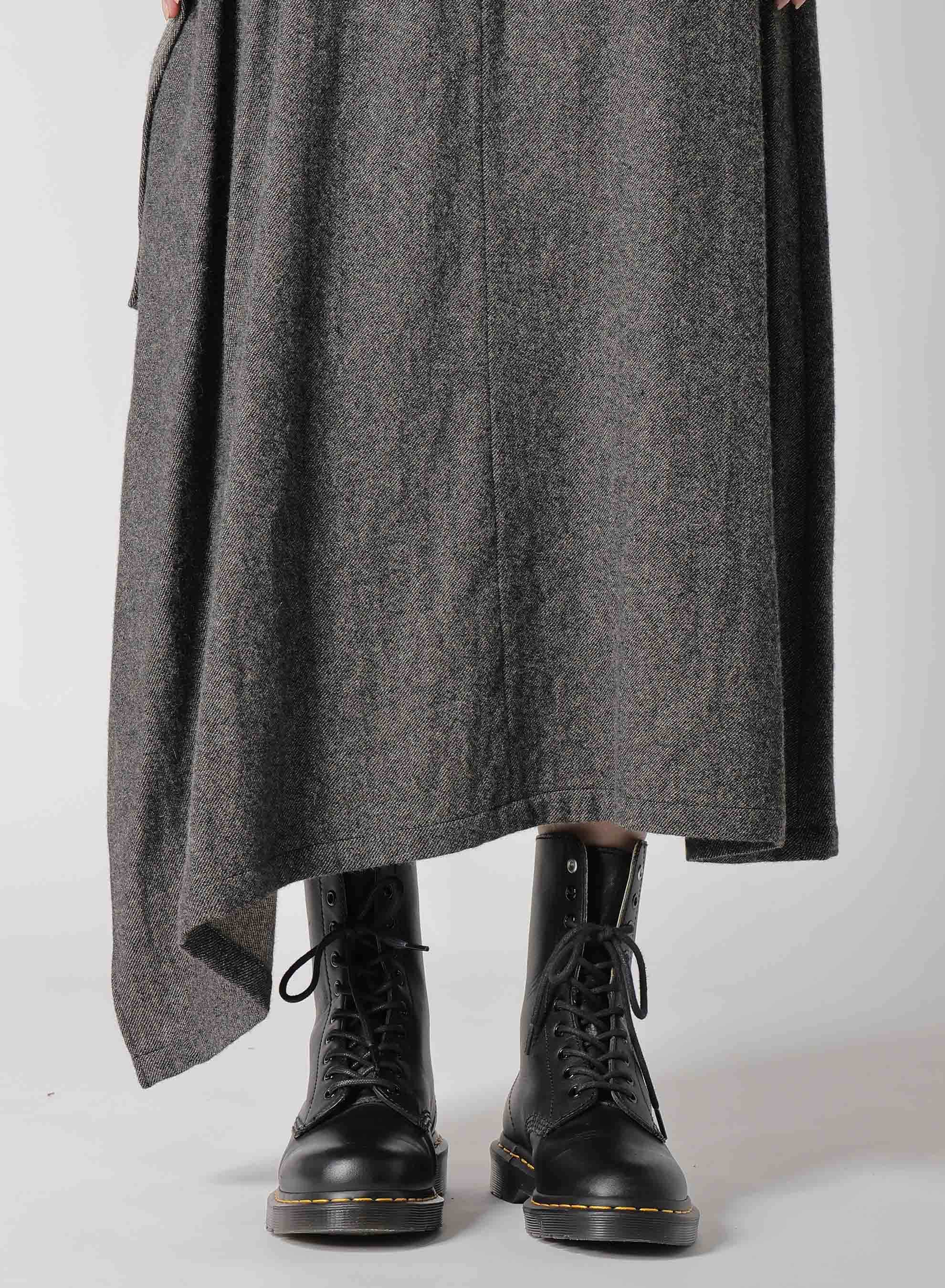 【9/20 12:00 Release】WOOL FLANNEL FLARE SKIRT