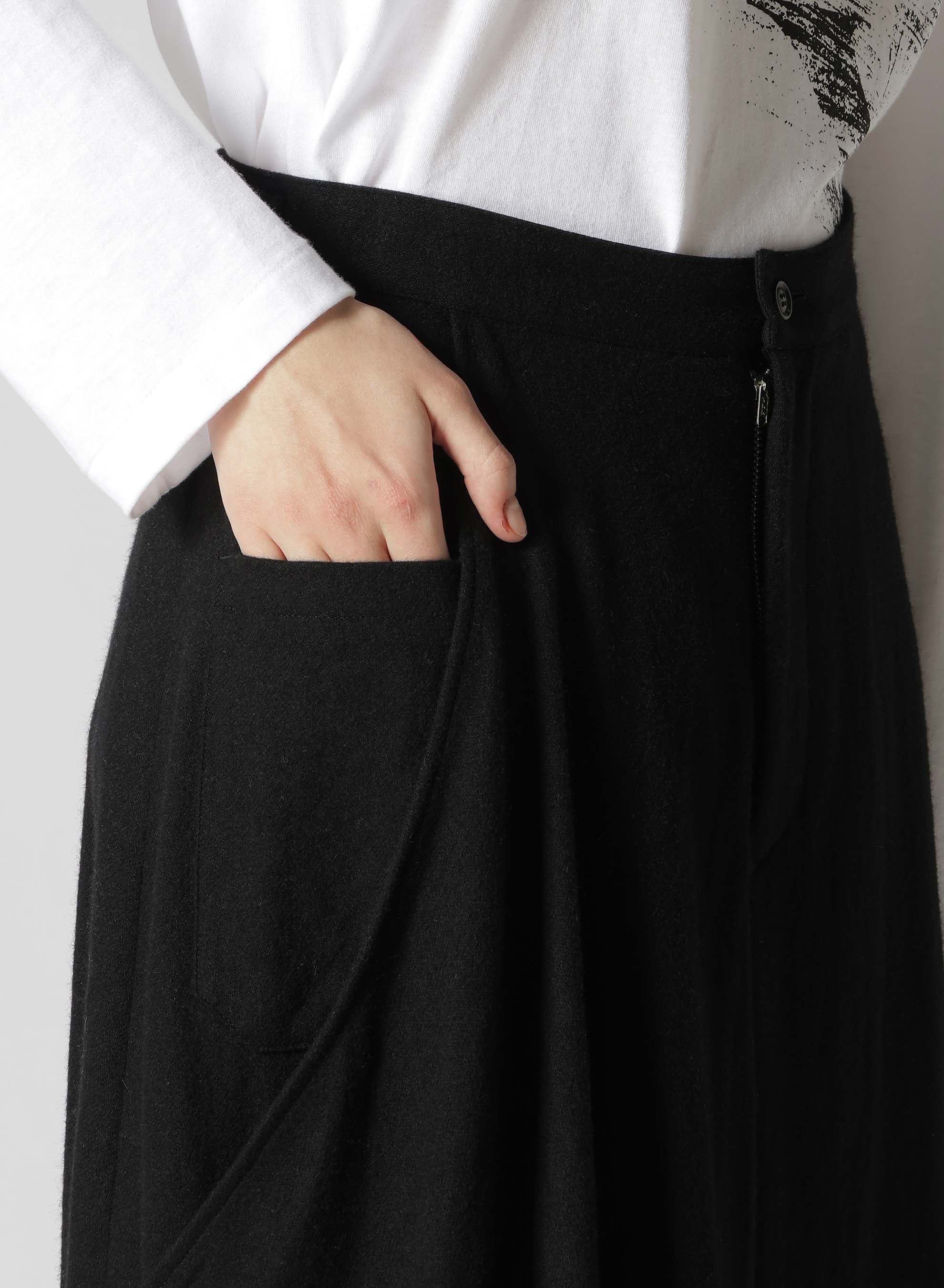 【9/20 12:00 Release】WOOL FLANNEL FLARE SKIRT