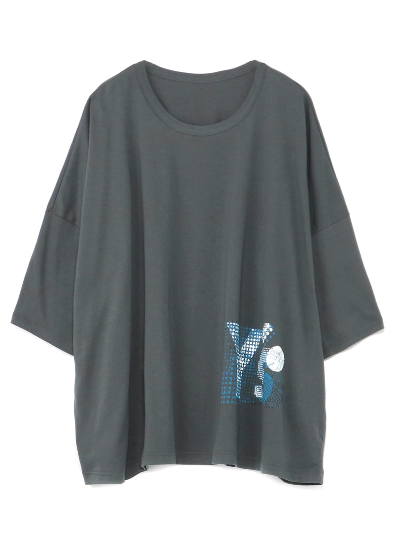 COTTON COLLAGE PRINT BIG T-SHIRT
