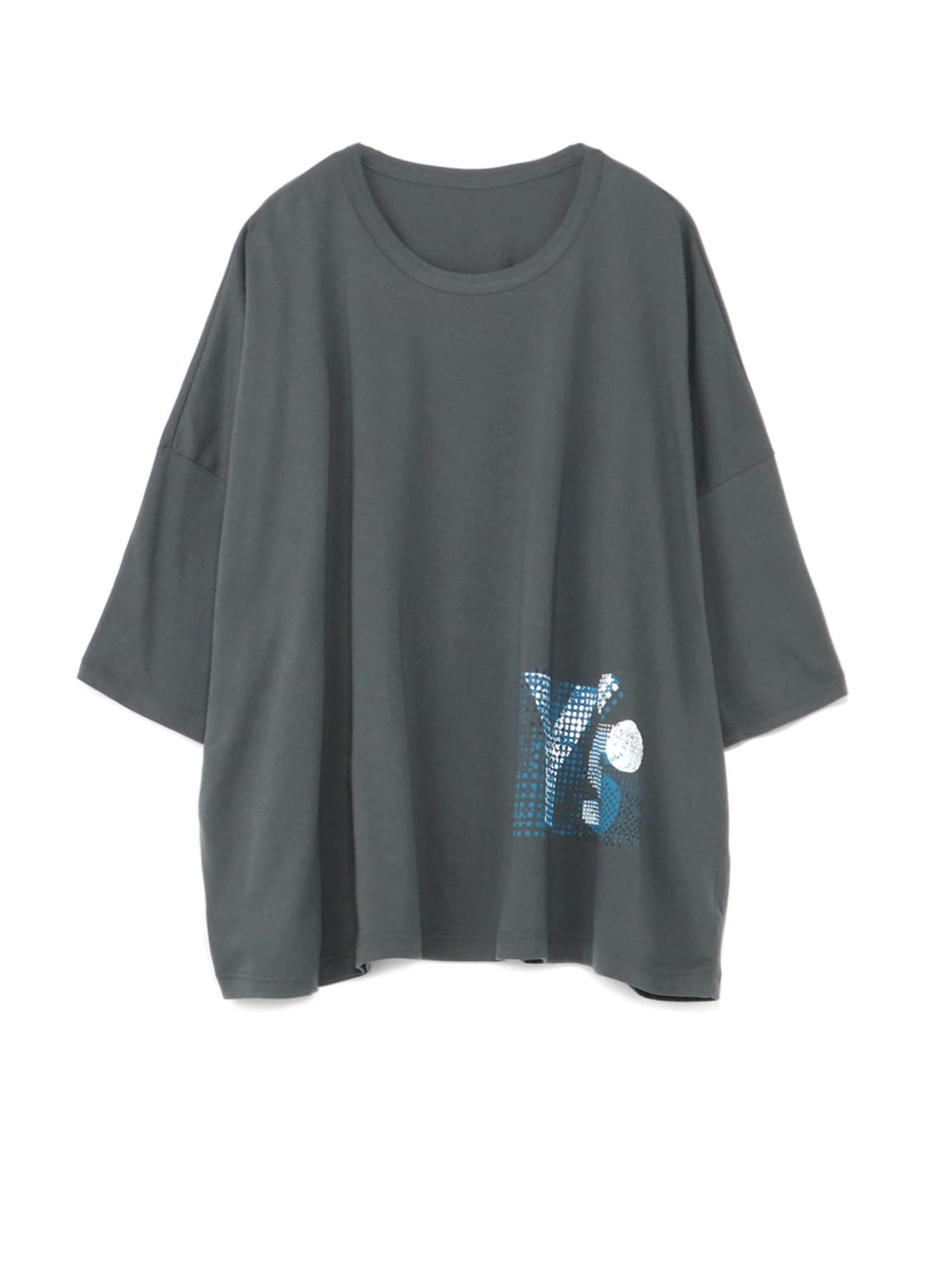 COTTON COLLAGE PRINT BIG T-SHIRT