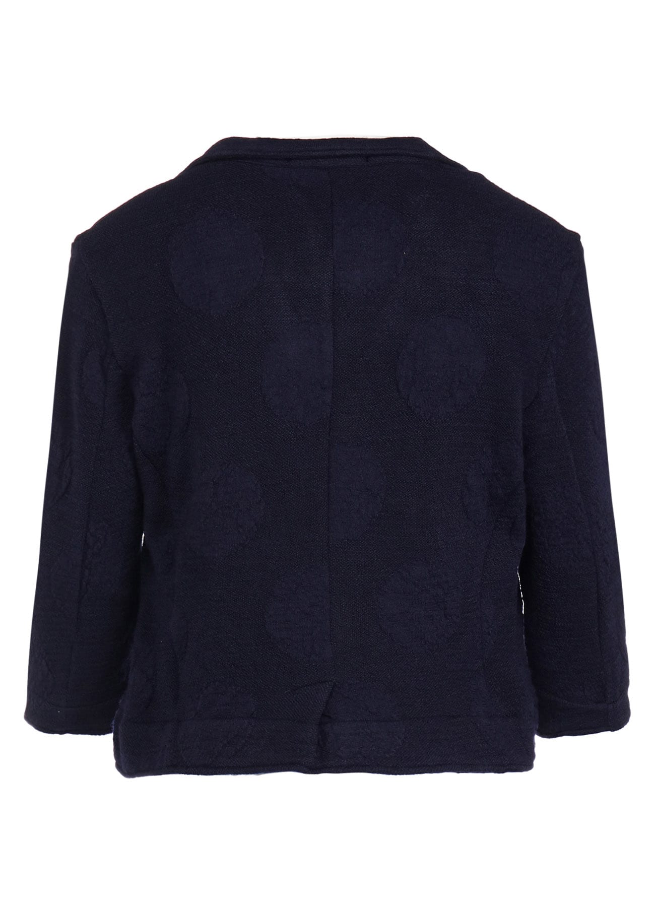 DOTS JACQUARD TAILORED SHORT JACKET