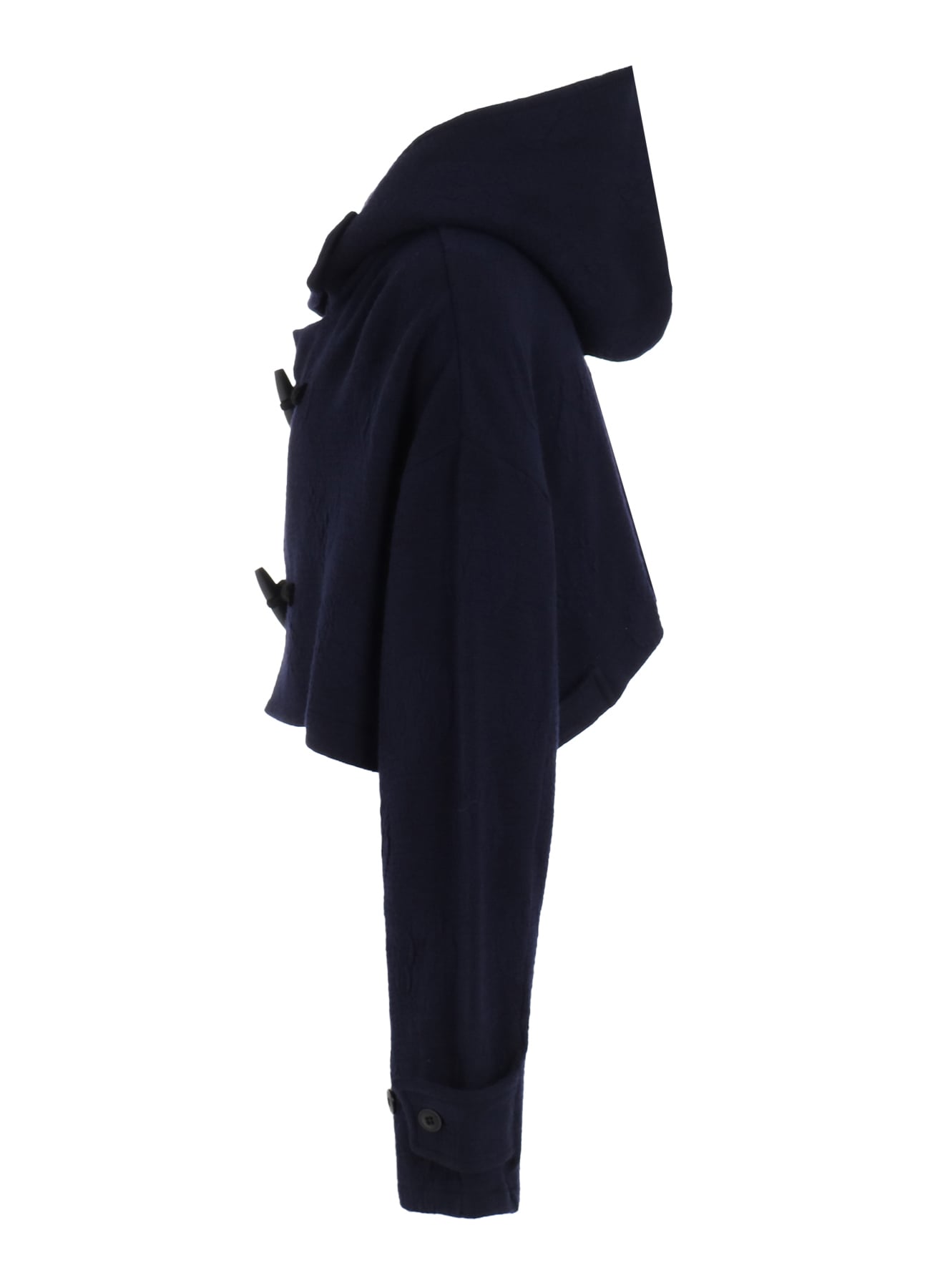 DOTS JACQUARD SHORT DUFFEL COAT