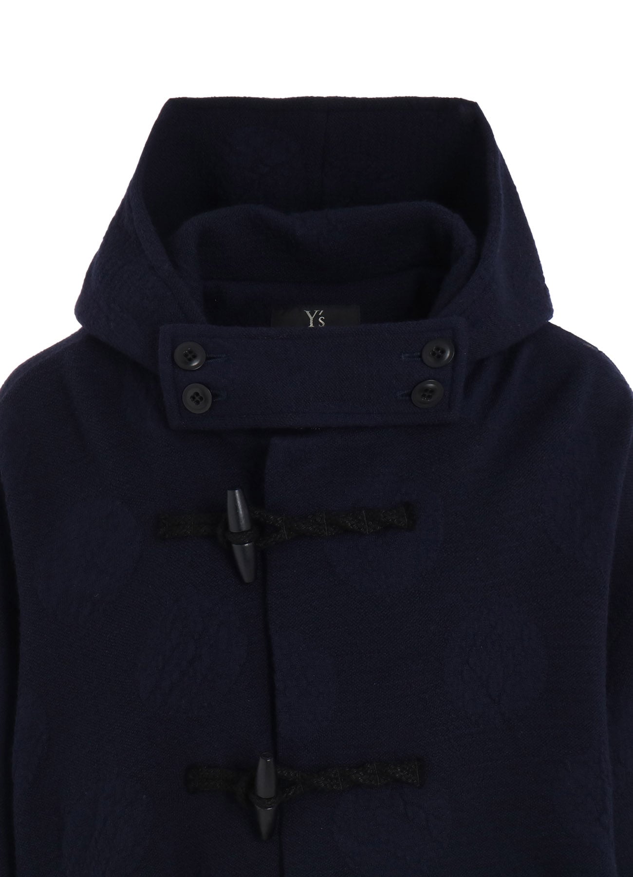 DOTS JACQUARD SHORT DUFFEL COAT