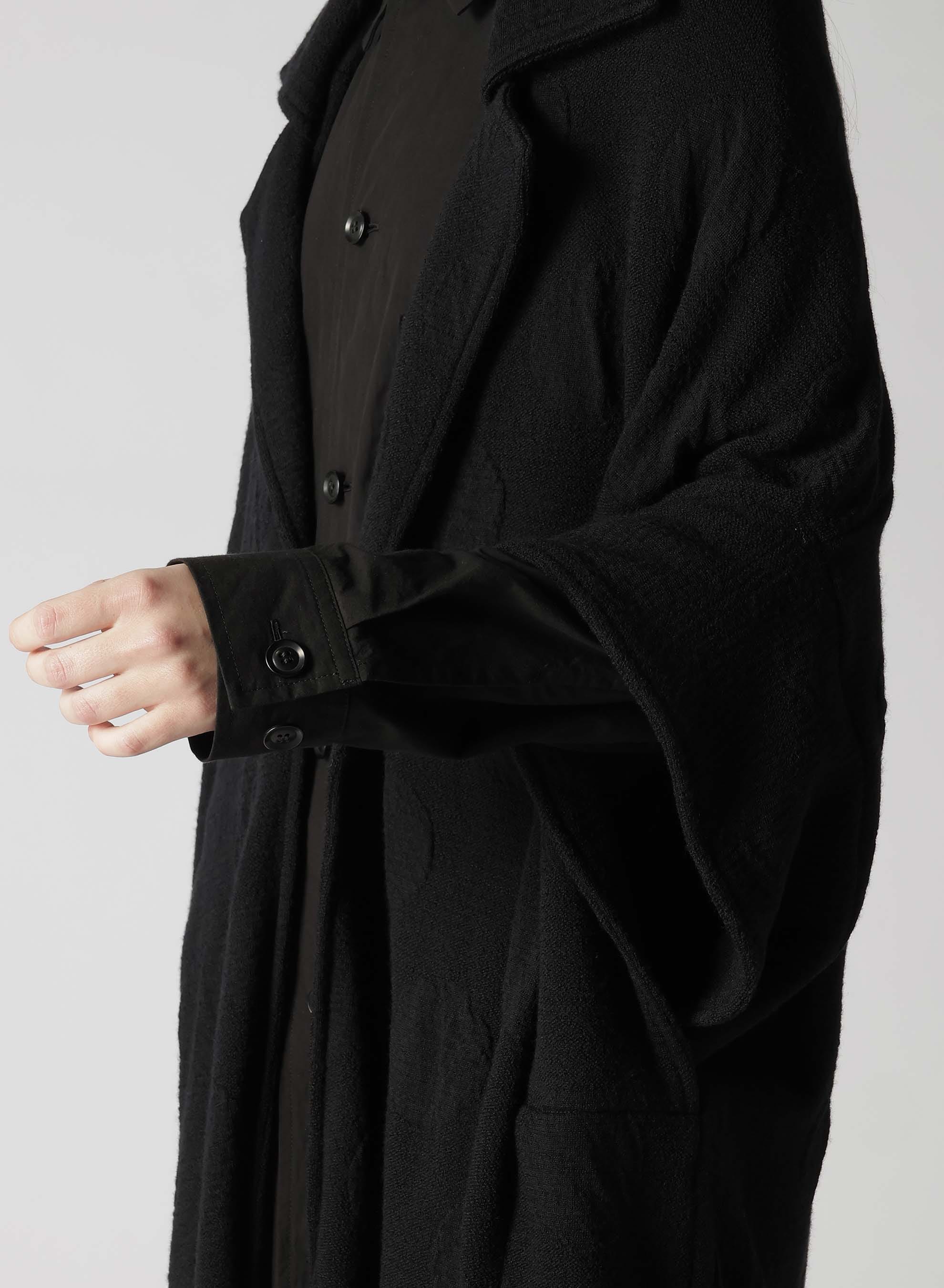 【9/20 12:00 Release】DOTS JACQUARD SINGLE BUTTON SQUARE COAT