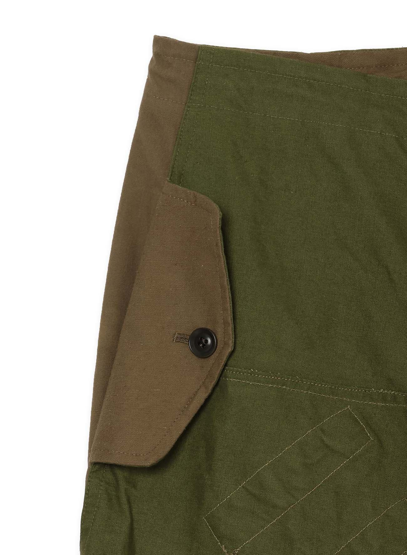 MILITARY TENT CLOTH FOUR POCKETS PANTS