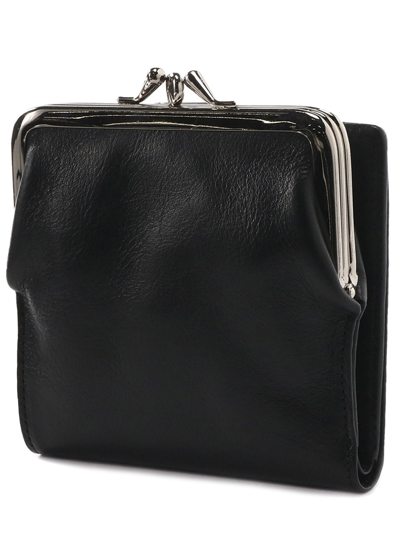 SEMI GLOSS LEATHER A CLASP WALLET S