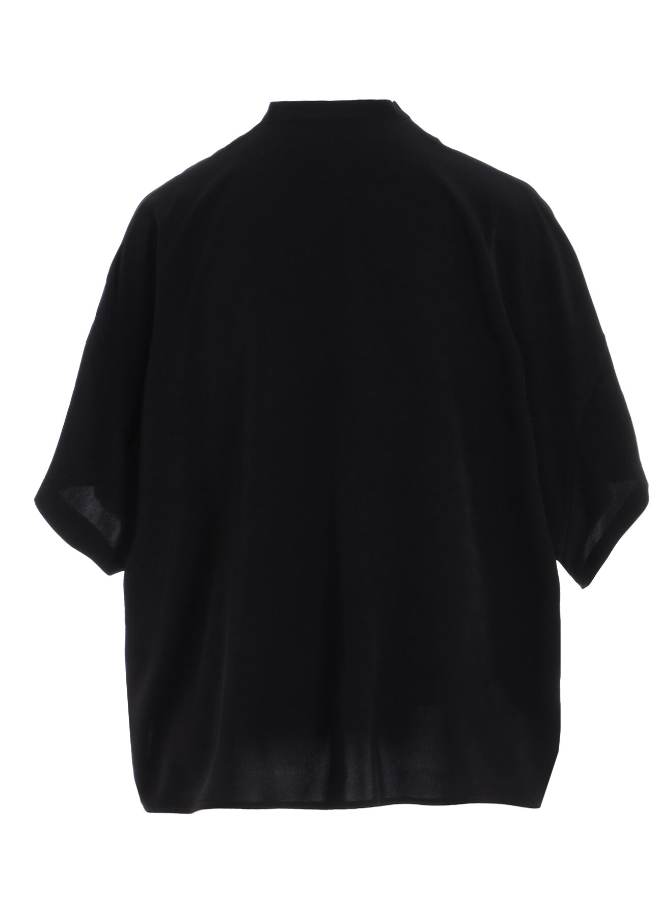 CREPE de CHINE HALF SLEEVE BOX SHIRT