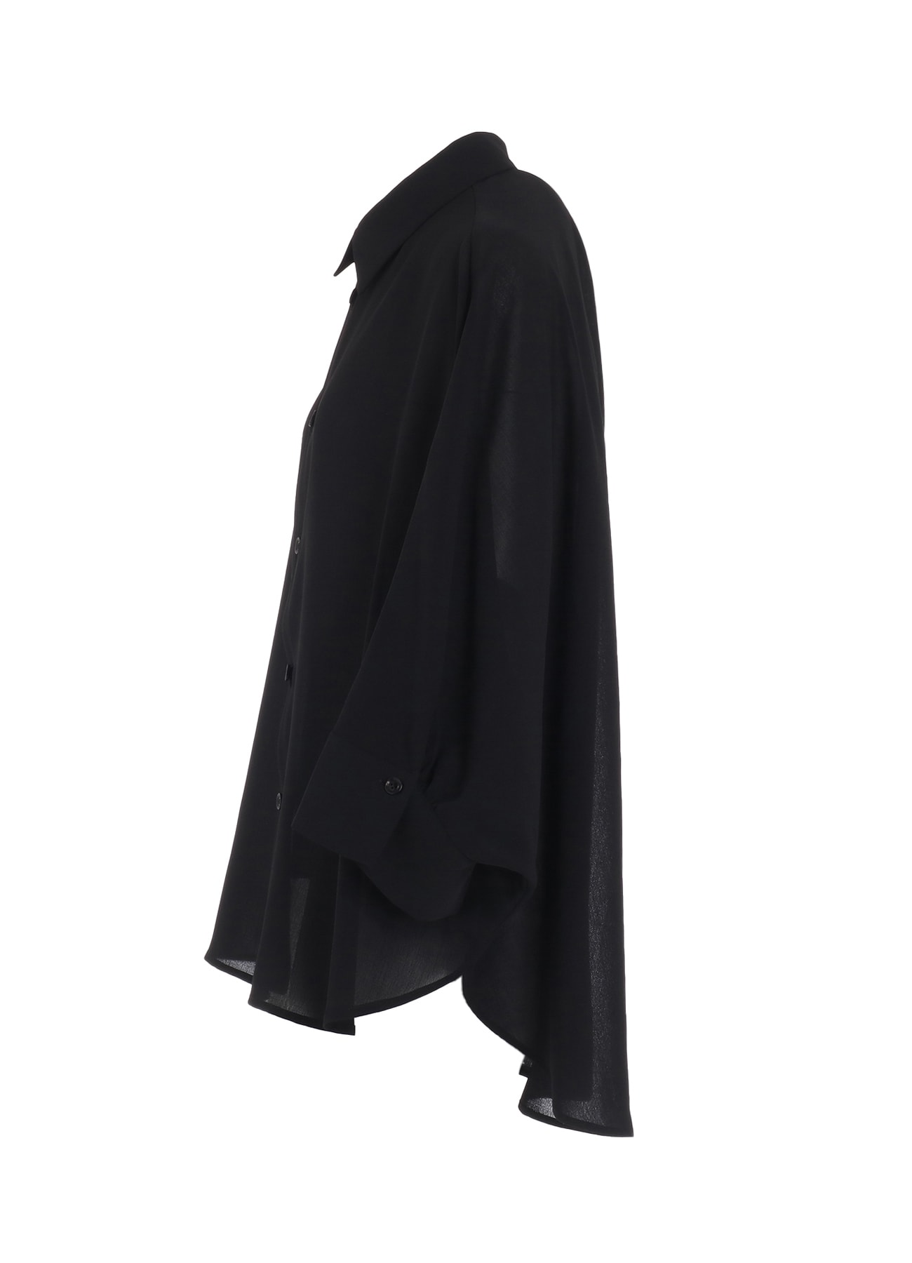 20-60代 人気ファッションブランド PE/STRONG TWISTED CLOTH DOLMAN SLEEVE BLOUSE(S Black): Y's トップス
