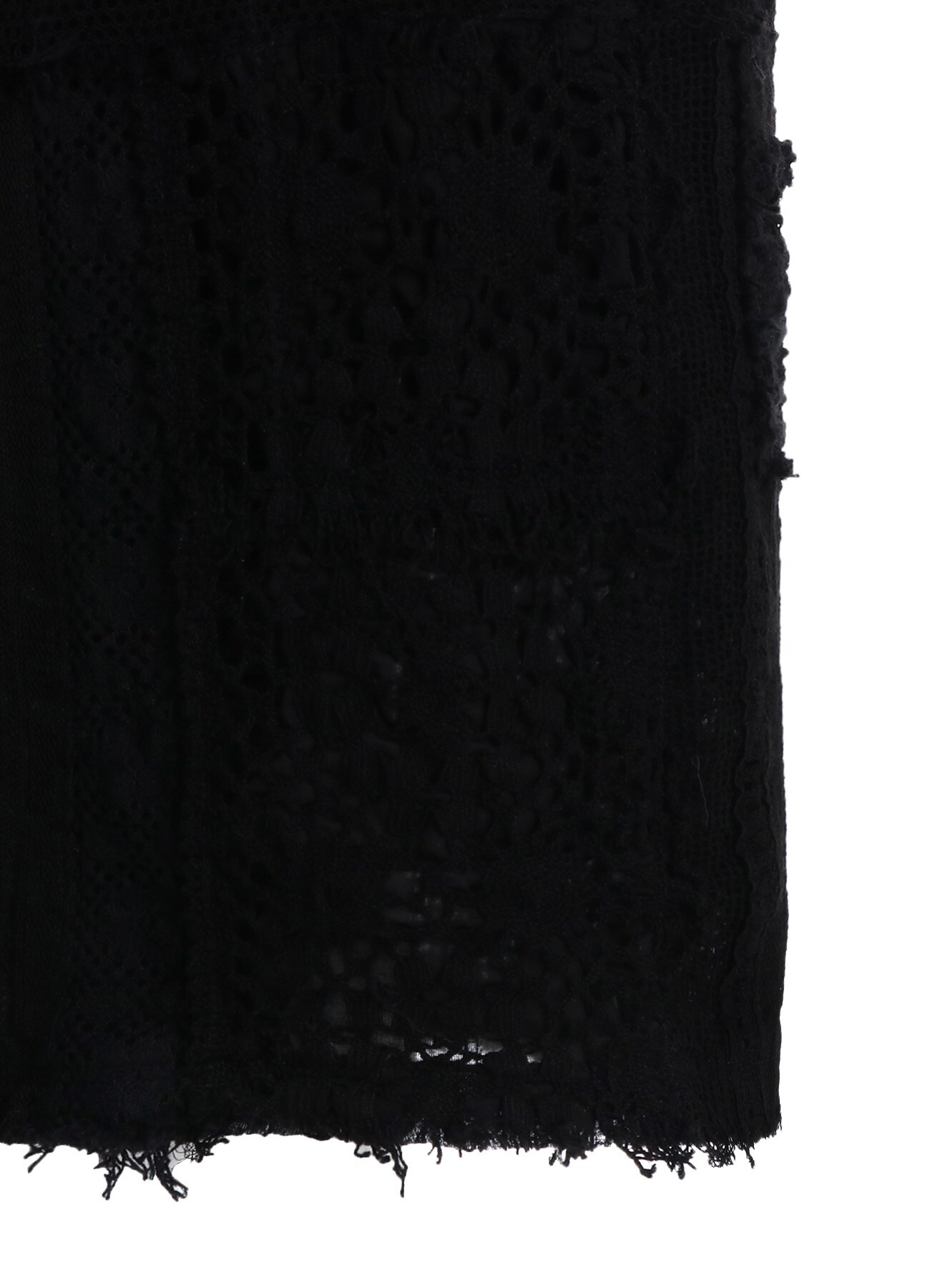 LACE PATCHWORK SLEEVELESS DRESS