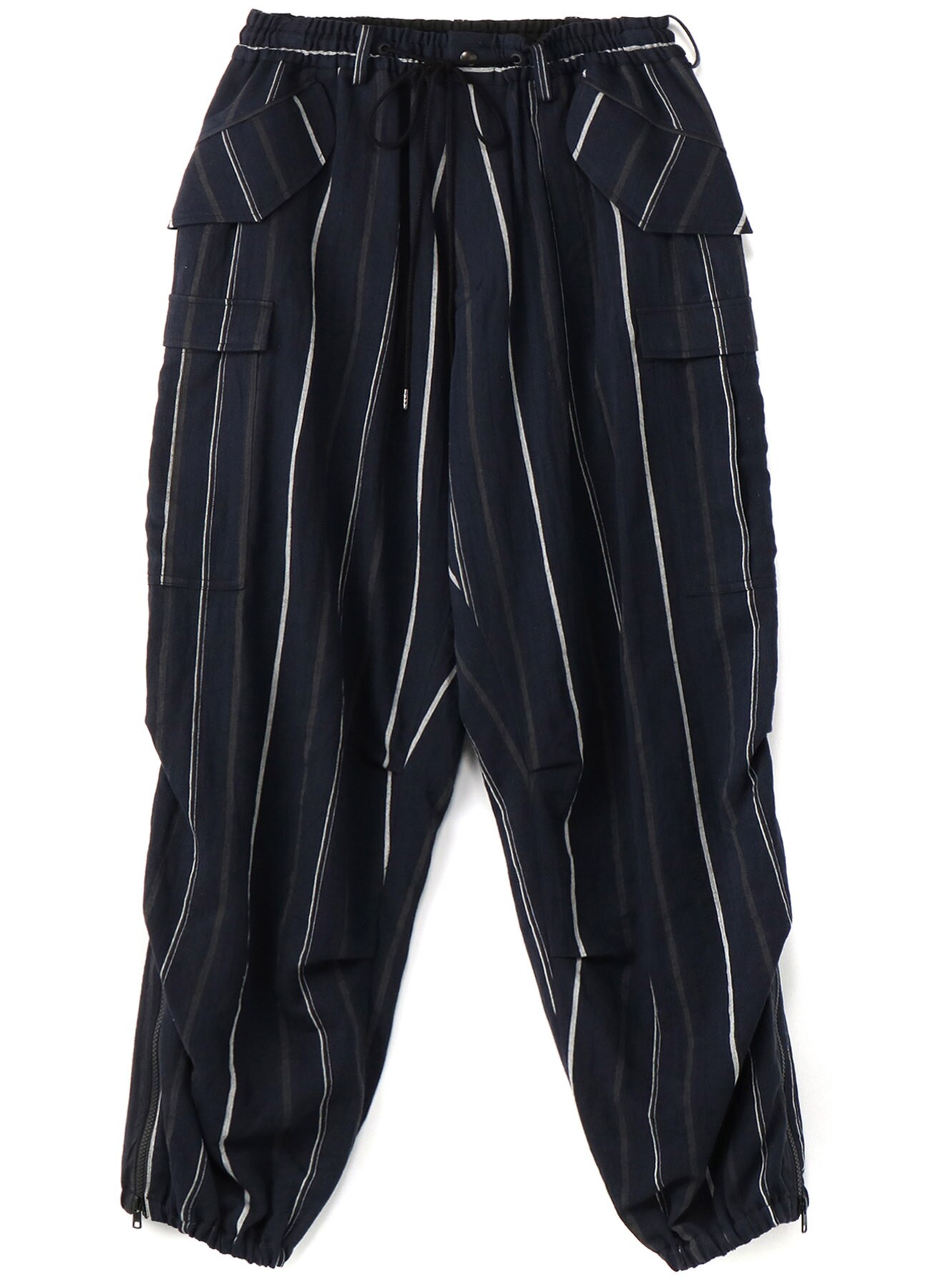 striped cargo pants