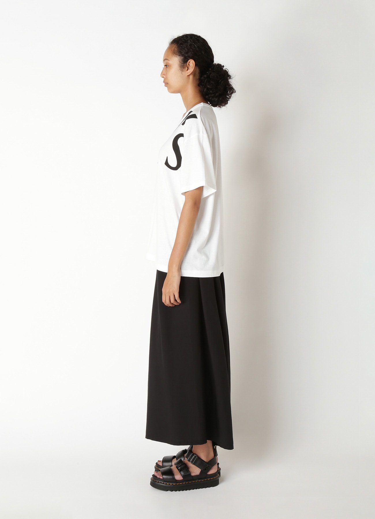 30/- PS Y's LOGO PIGMENT PRINT 2WAY DOLMAN SLEEVE OP