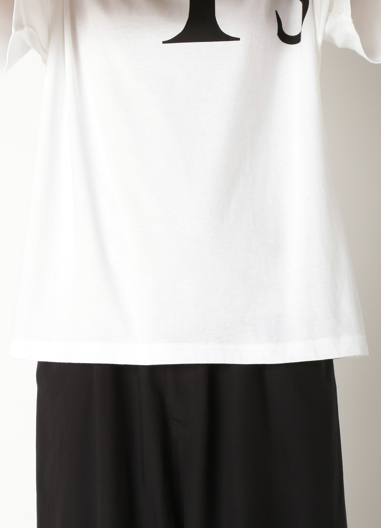 30/- PS Y's LOGO PIGMENT PRINT 2WAY DOLMAN SLEEVE OP