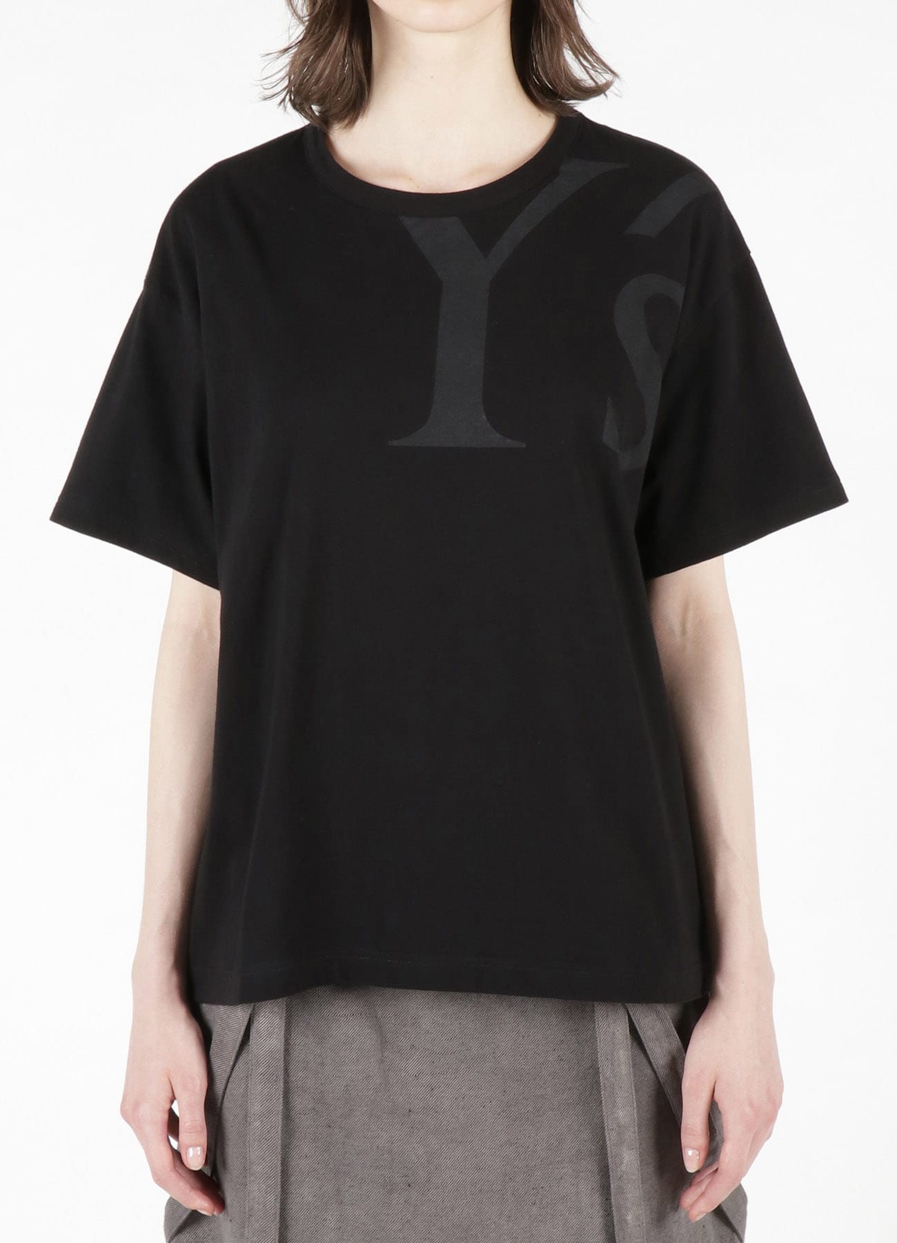 30/- PS Y's LOGO PIGMENT PRINT 3WAY DOLMAN SLEEVE OP