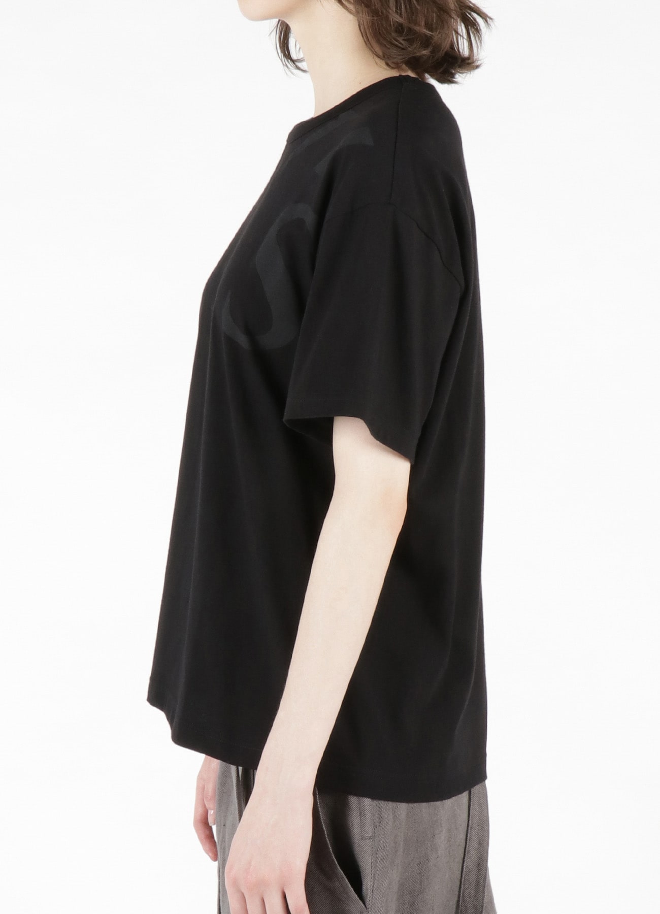 30/- PS Y's LOGO PIGMENT PRINT 3WAY DOLMAN SLEEVE OP