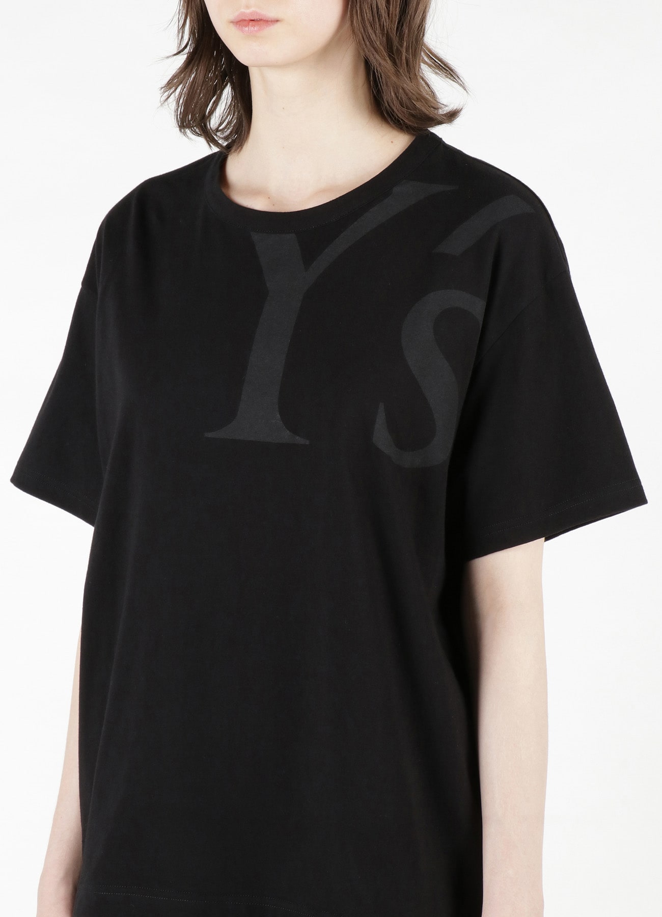30/- PS Y's LOGO PIGMENT PRINT 3WAY DOLMAN SLEEVE OP