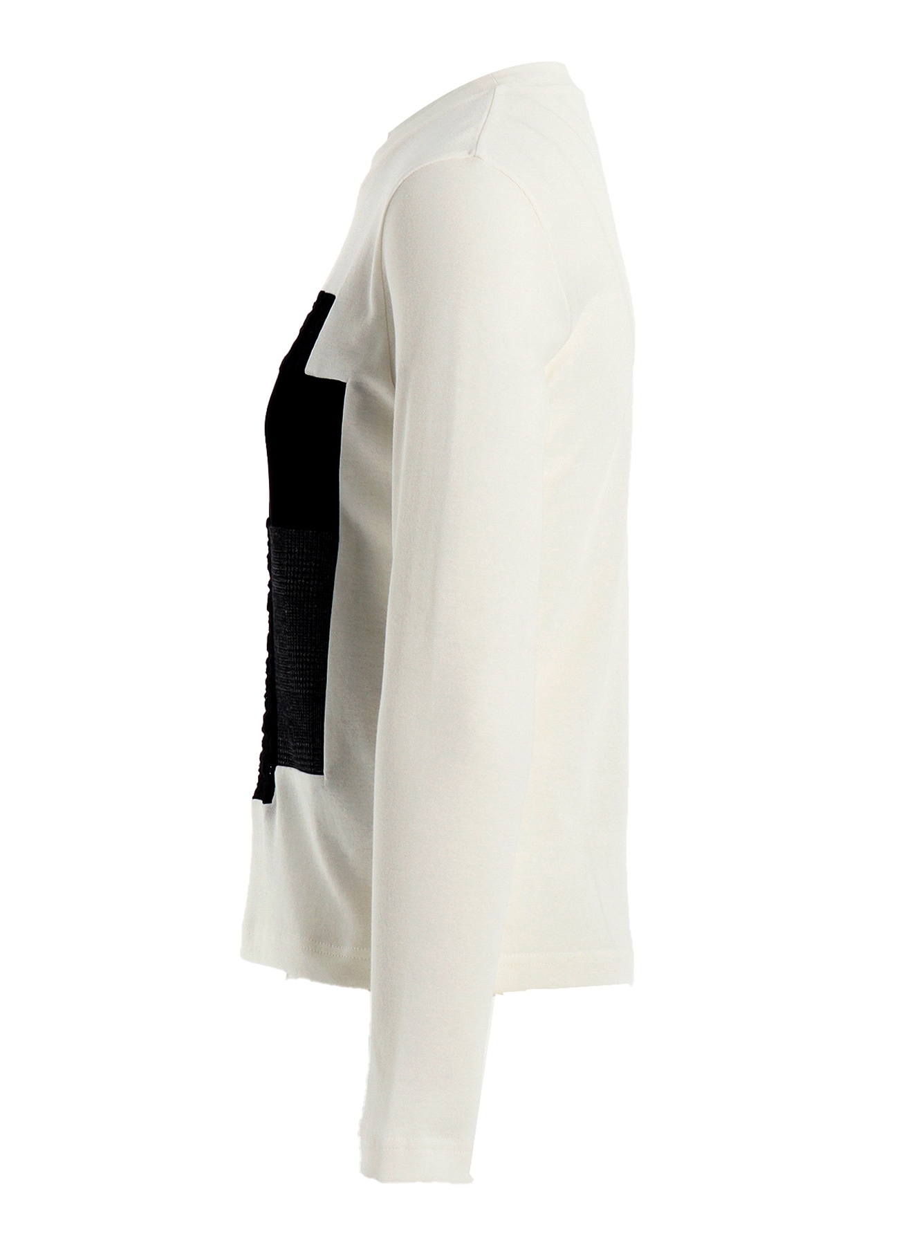 MILANO RIB PATCHWORK LONG SLEEVE T
