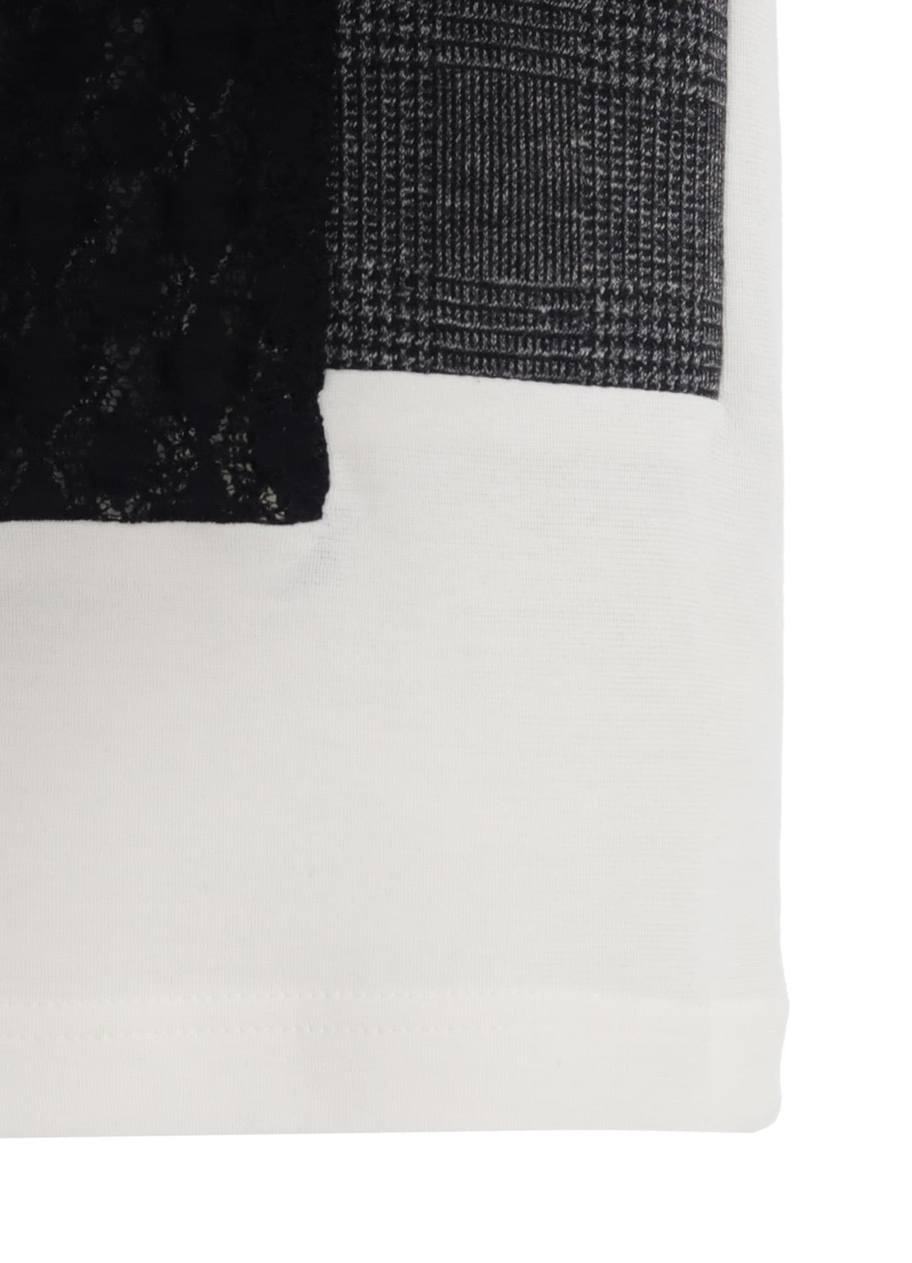MILANO RIB PATCHWORK LONG SLEEVE T