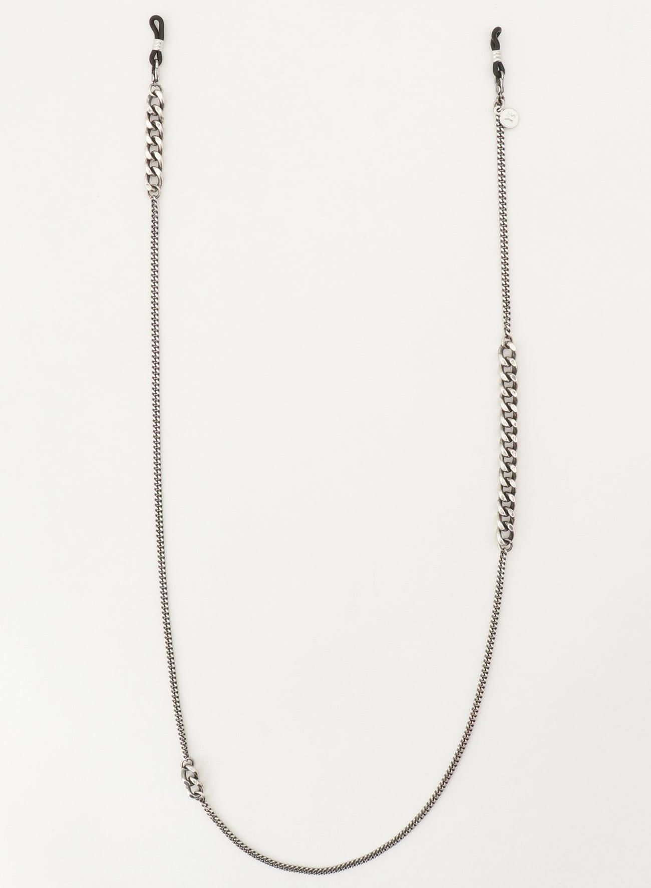 SILVER 925 COMBI 3 WAYS CHAIN NECKLACE
