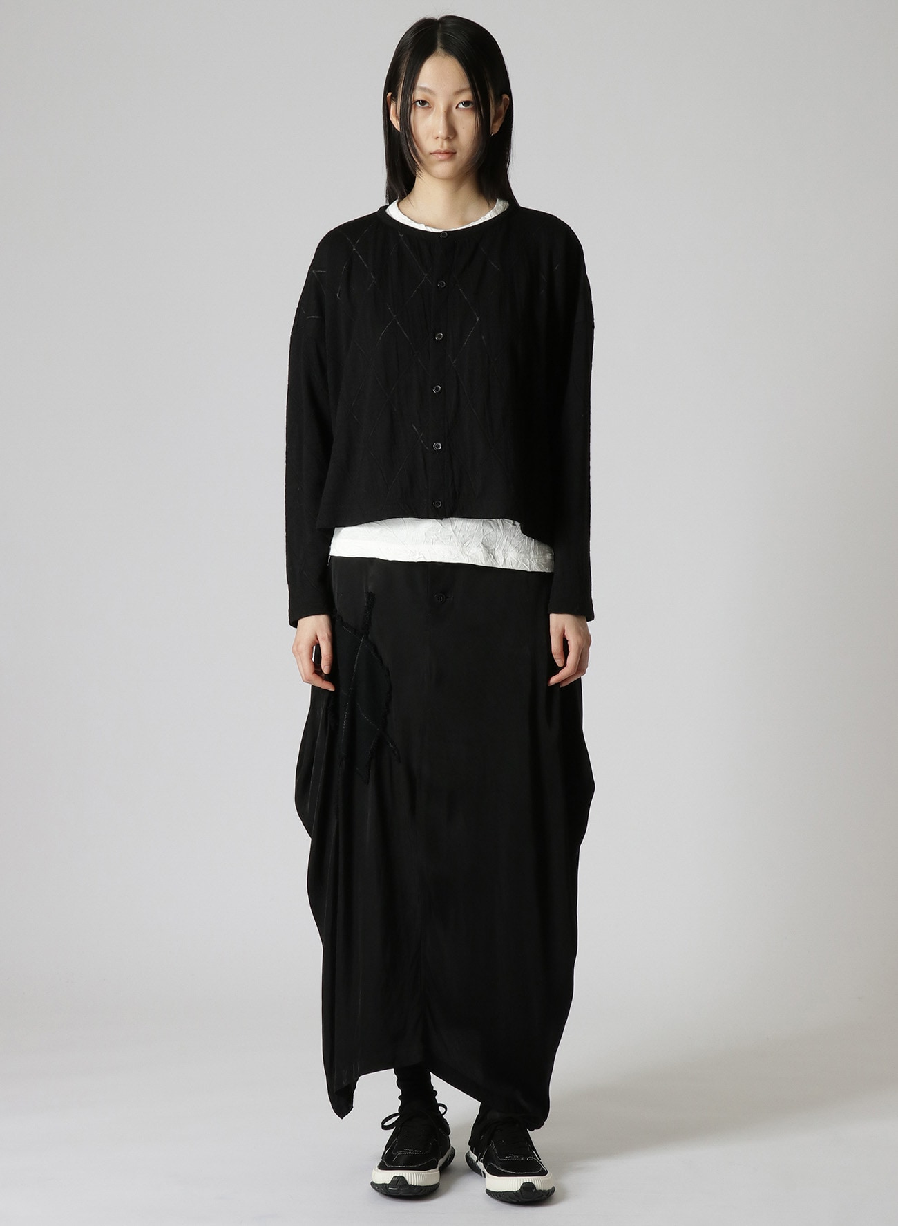 POLYESTER OX ROUGH STITCH SNEAKERS