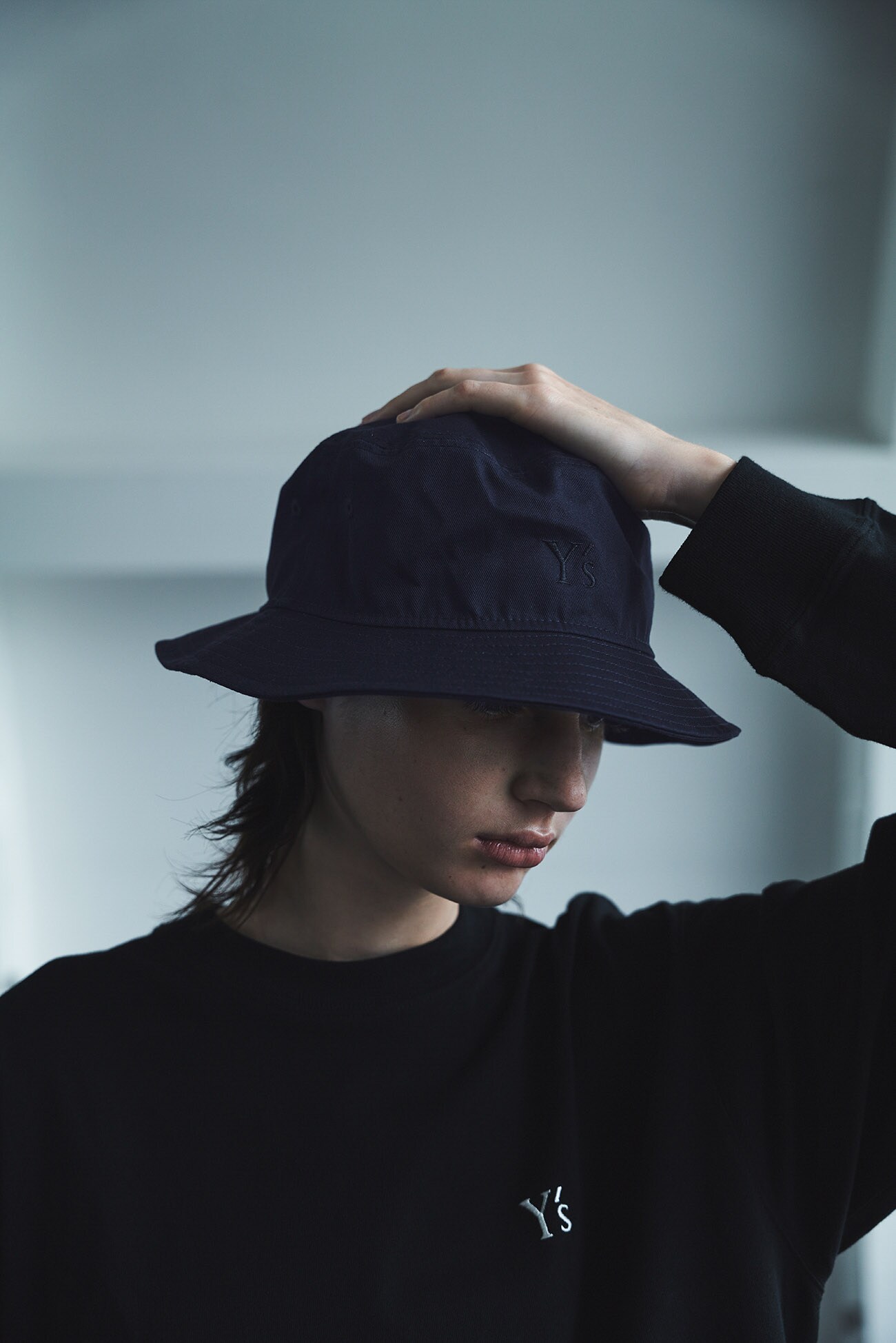 [Y's x New Era]BUCKET-01 NAVY