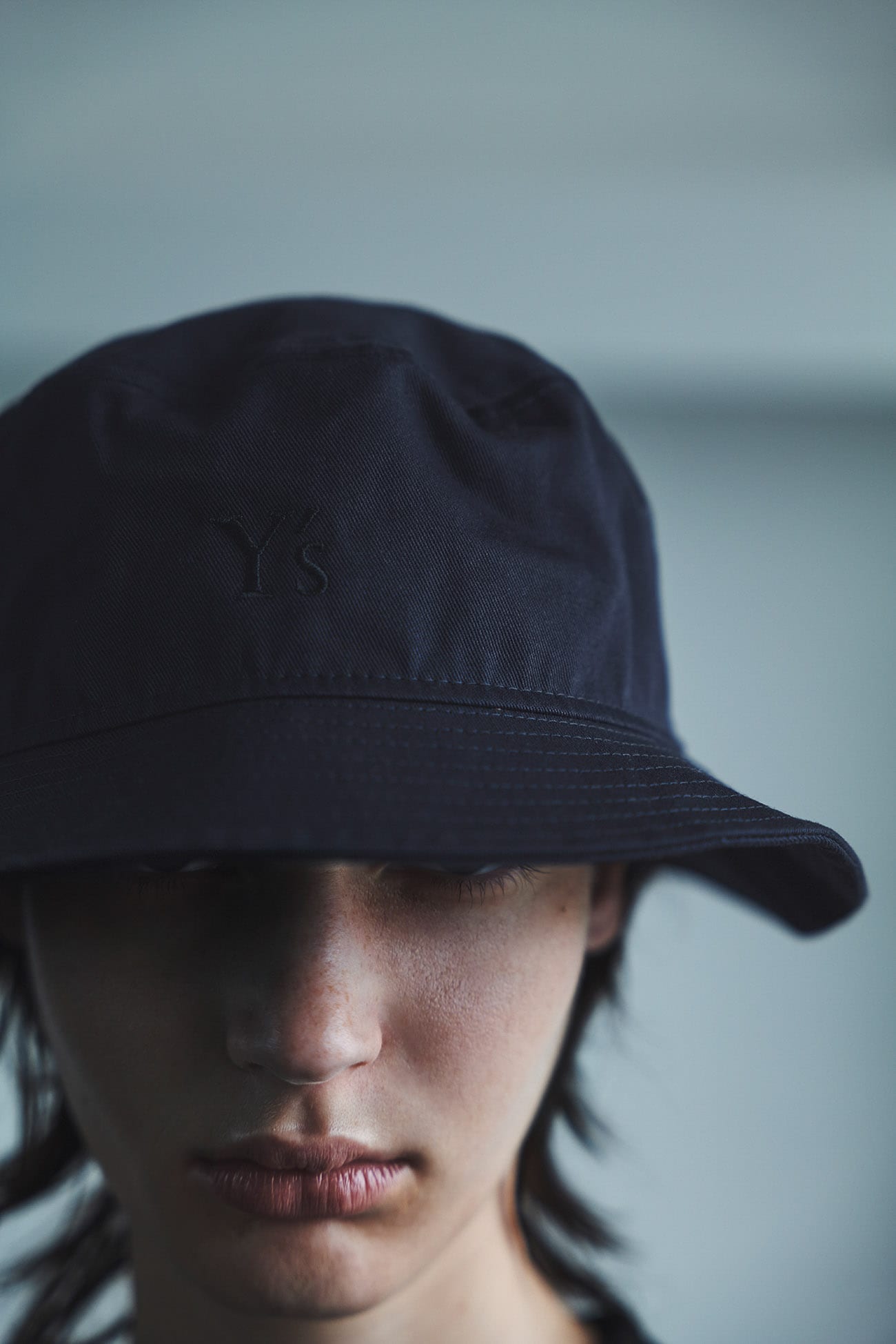 [Y's x New Era]BUCKET-01 NAVY