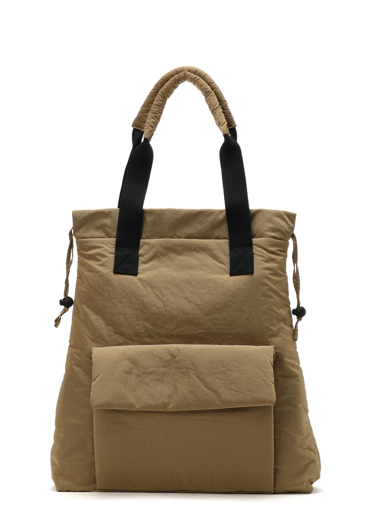 NYLON TAFFETA PADDED DRAWSTRING BAG