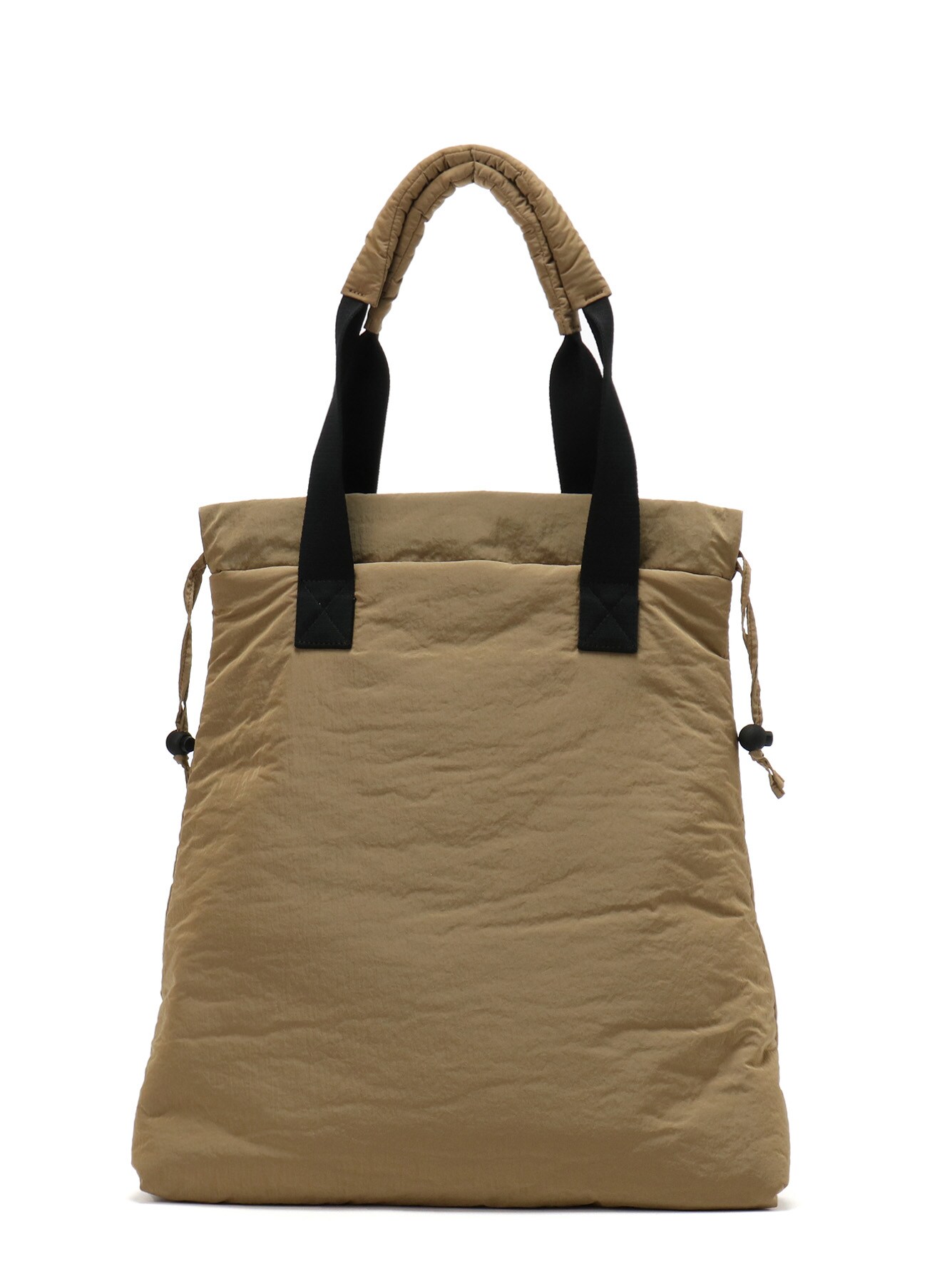 NYLON TAFFETA PADDED DRAWSTRING BAG