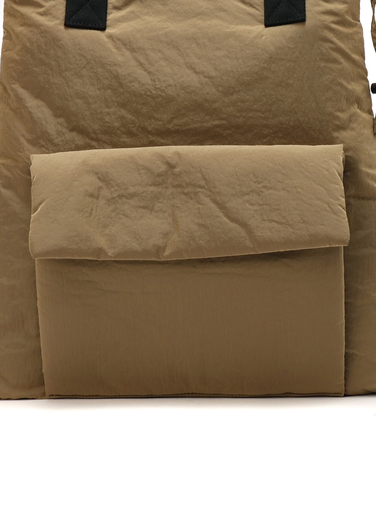 NYLON TAFFETA PADDED DRAWSTRING BAG