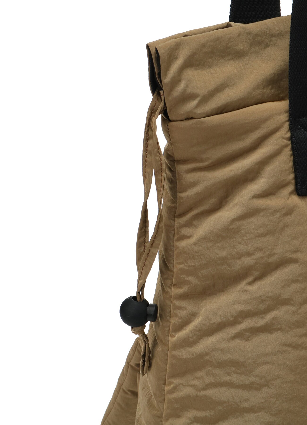 NYLON TAFFETA PADDED DRAWSTRING BAG