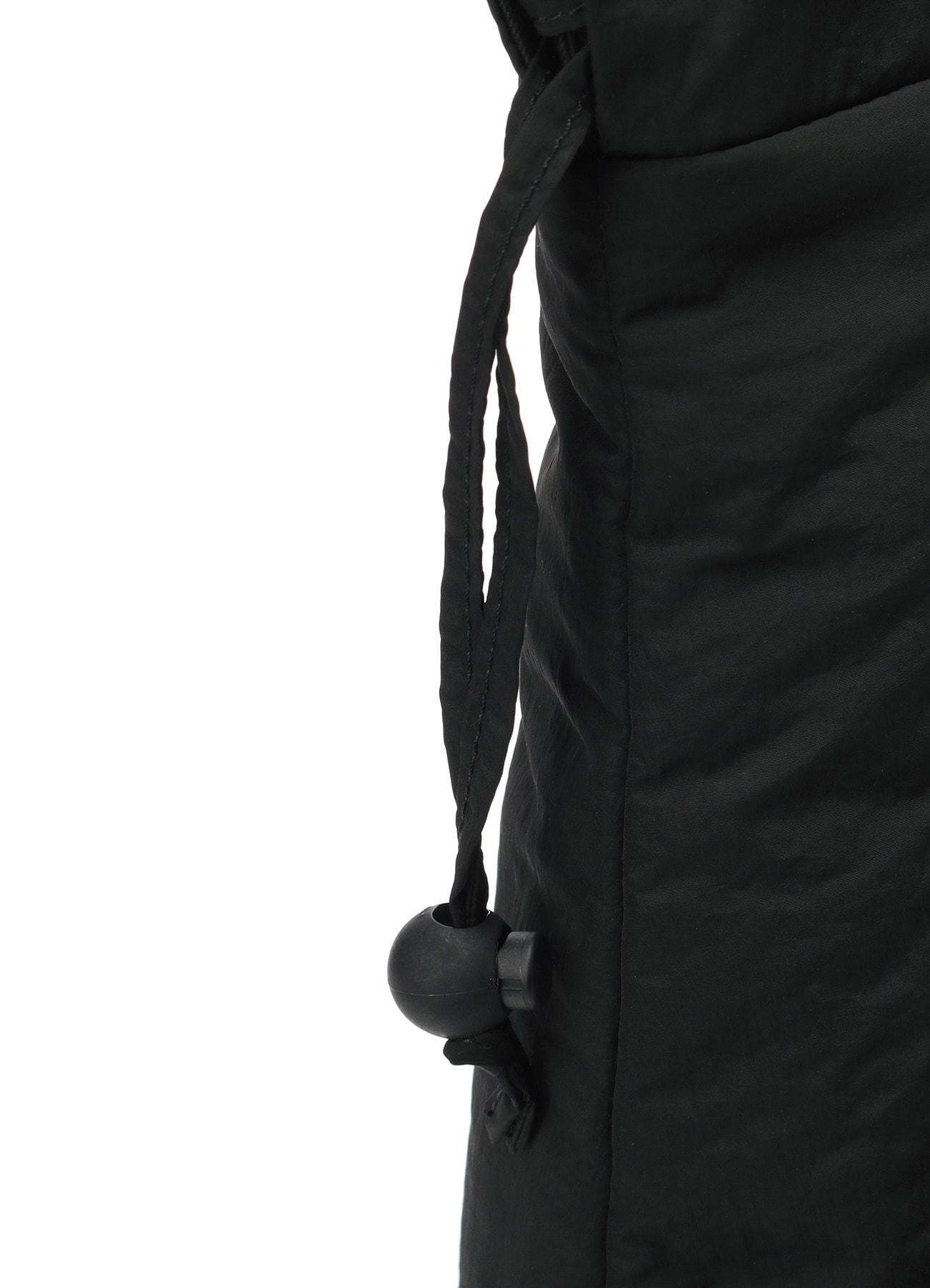 NYLON TAFFETA PADDED DRAWSTRING BAG