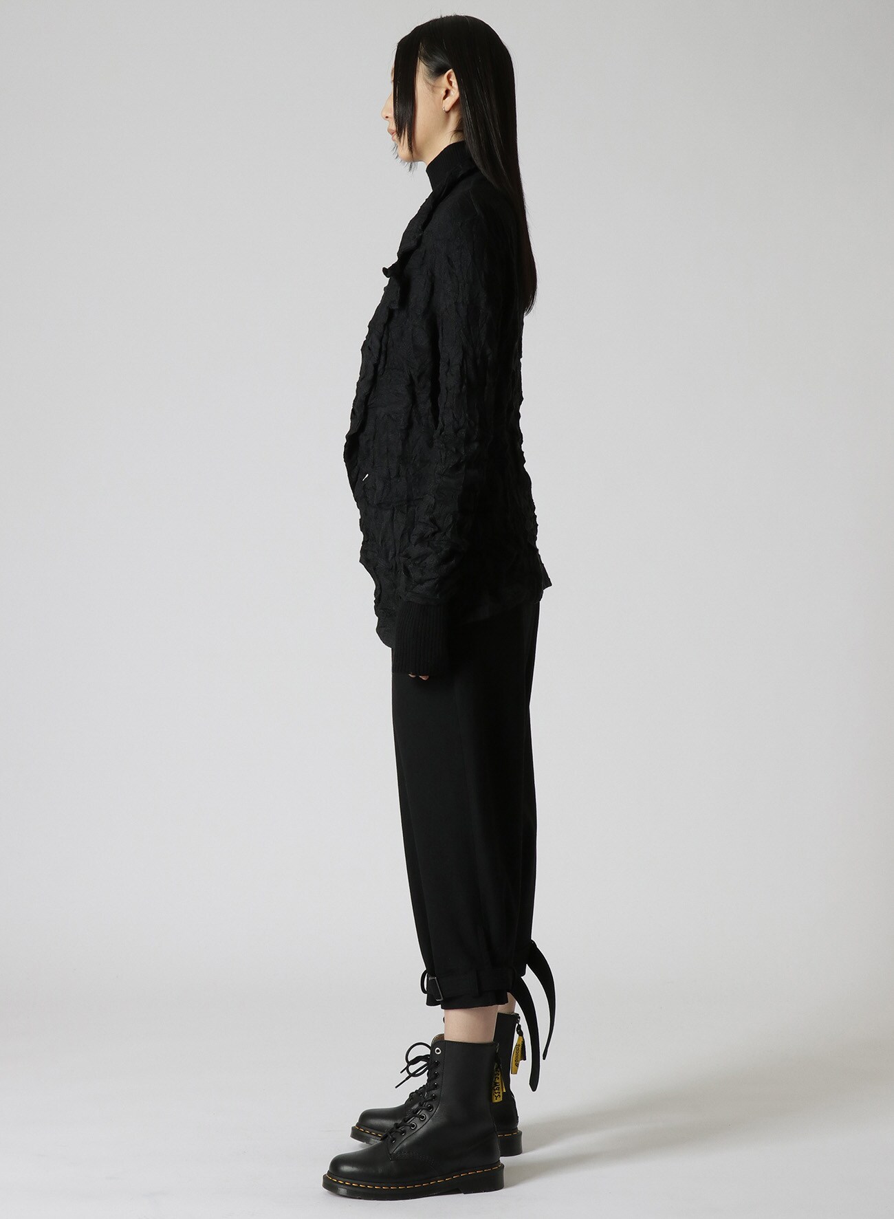 SQUARE LINKS WRINKLE 4BUTTON JACKET(S 
