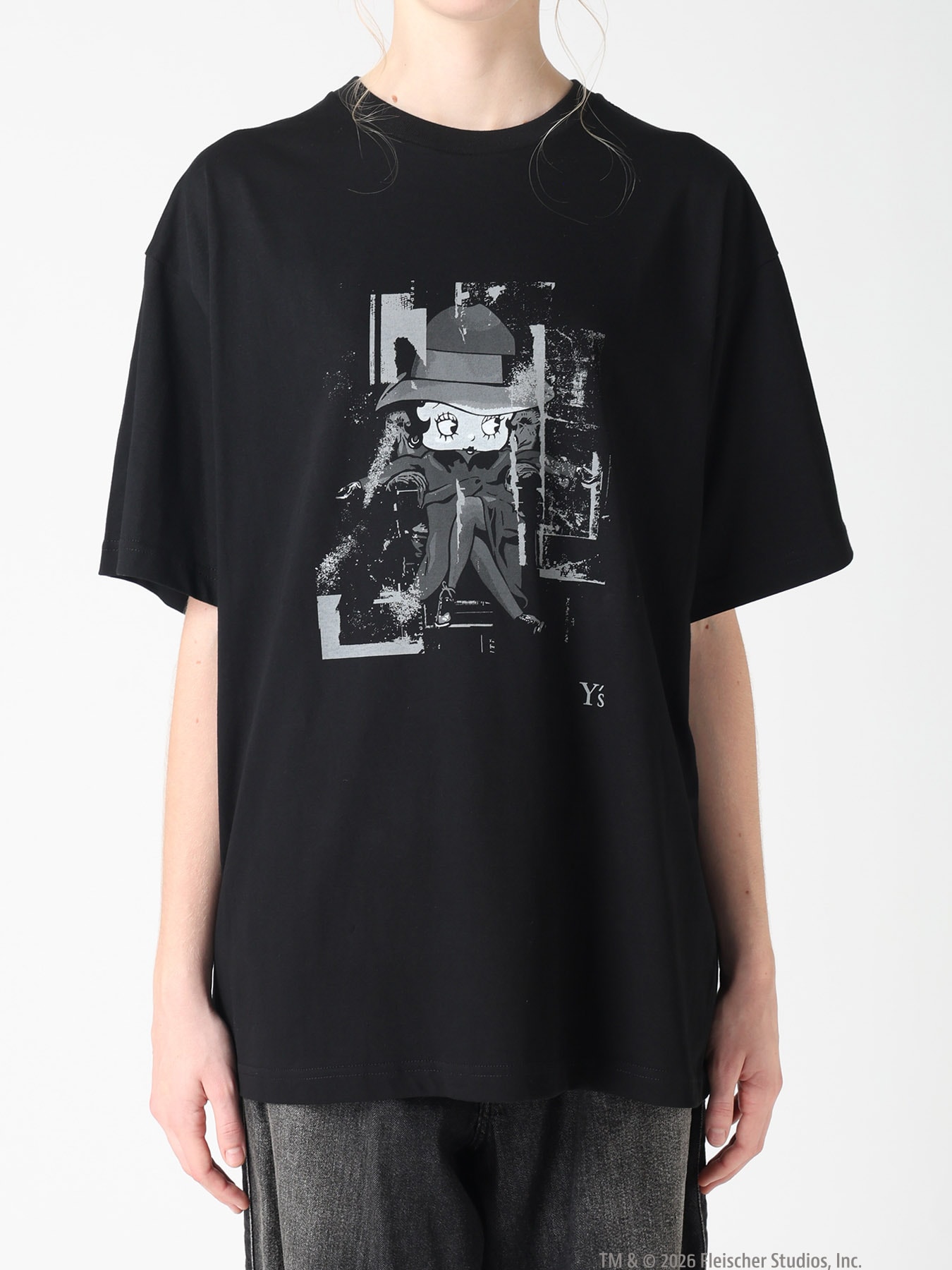 Y's × BETTY BOOP(TM) T-SHIRT A