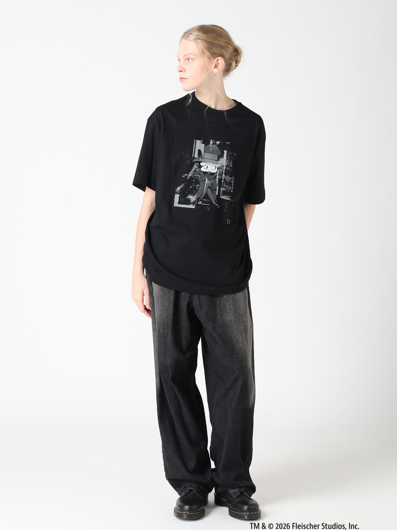 Y's × BETTY BOOP(TM) T-SHIRT A