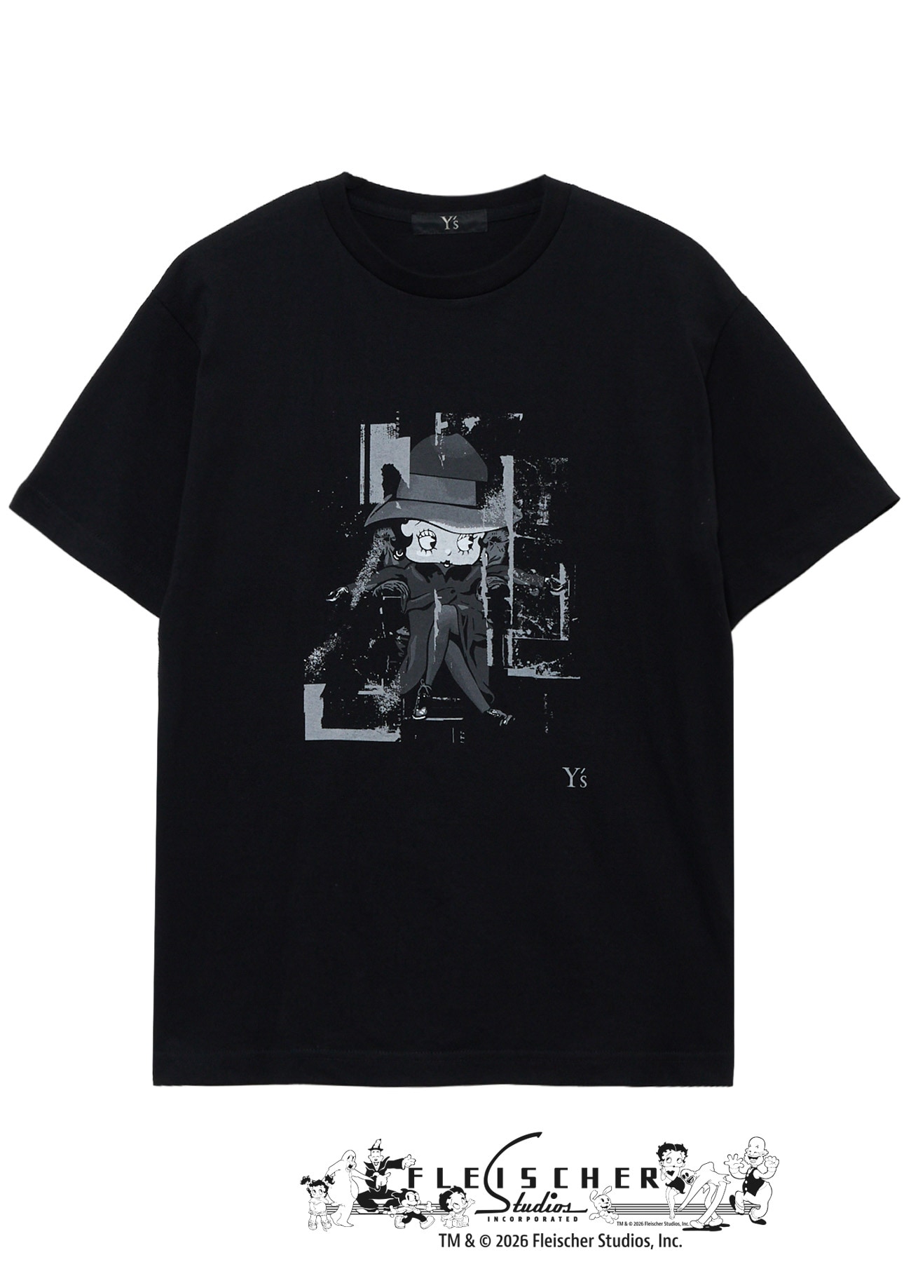 Y's × BETTY BOOP(TM) T-SHIRT A
