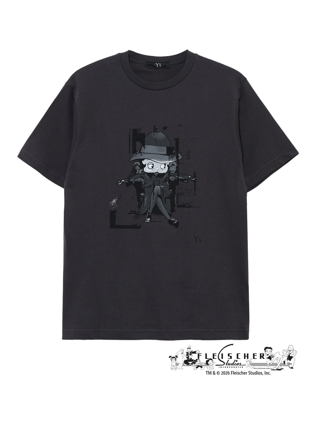 COTTON JERSEY Y'S STITCH T-SHIRT(S Black): Y's｜THE SHOP YOHJI