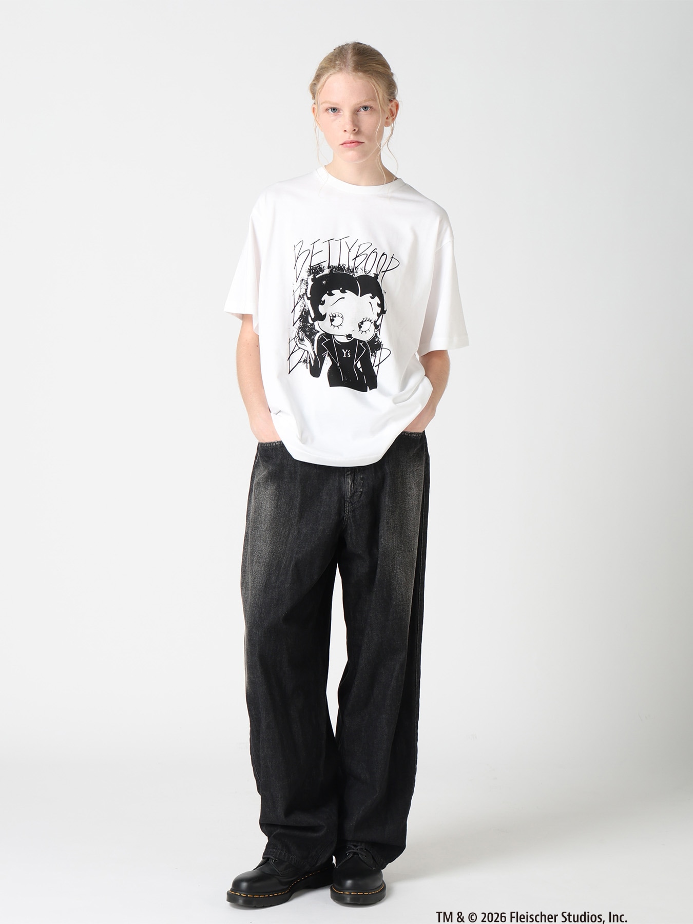 Y's × BETTY BOOP(TM) T-SHIRT B
