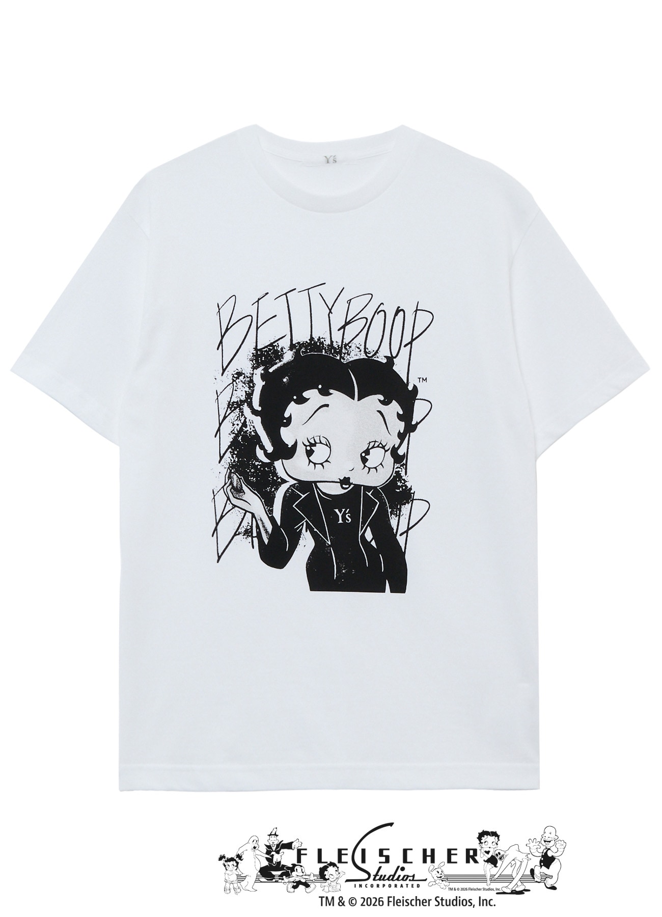 Y's × BETTY BOOP(TM) T-SHIRT B