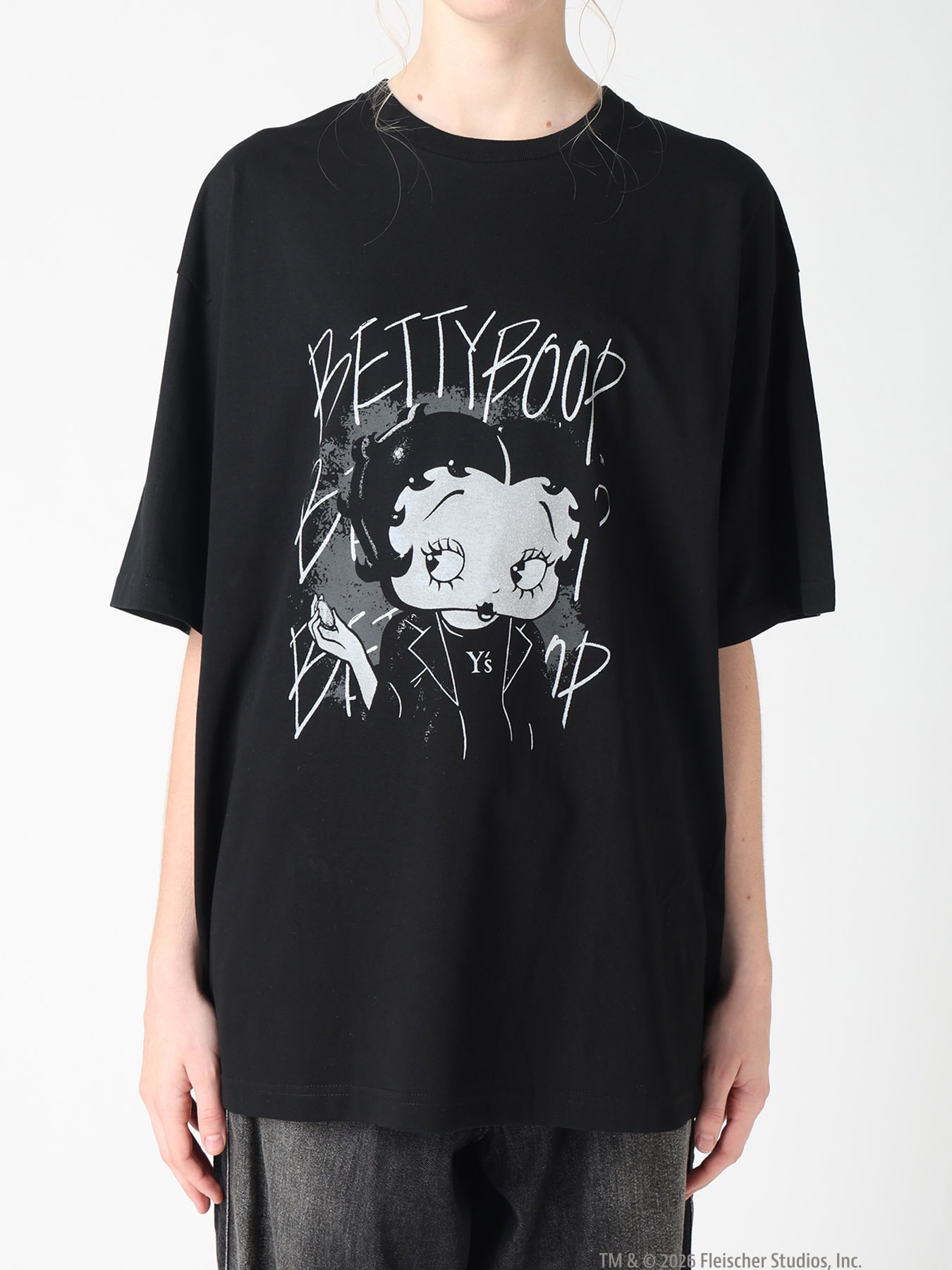 Y's × BETTY BOOP(TM) T-SHIRT B